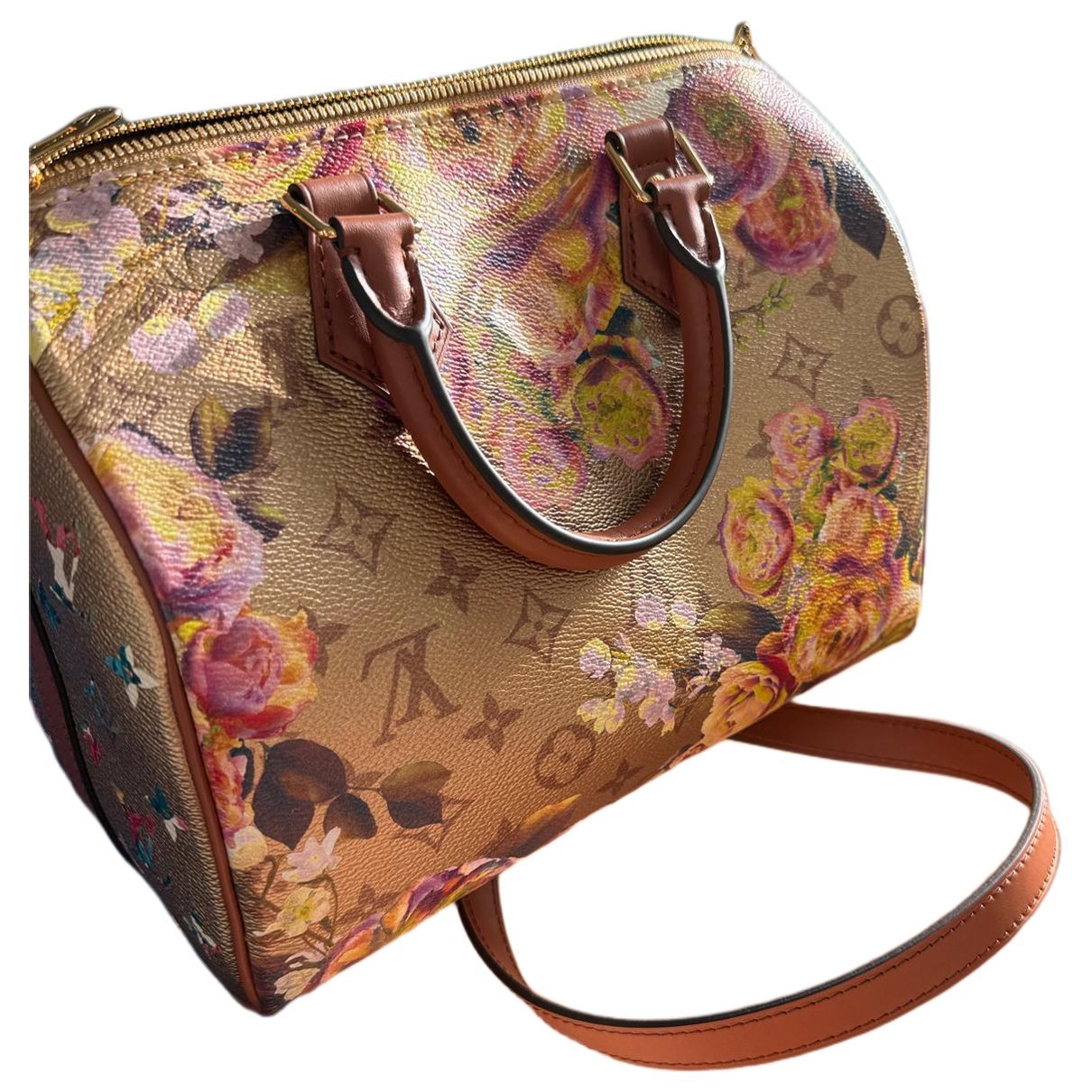 Speedy Bandoulière leather handbag