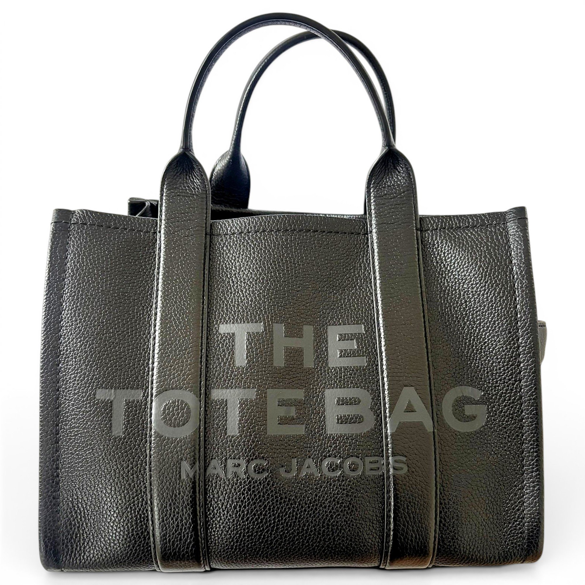Leather tote