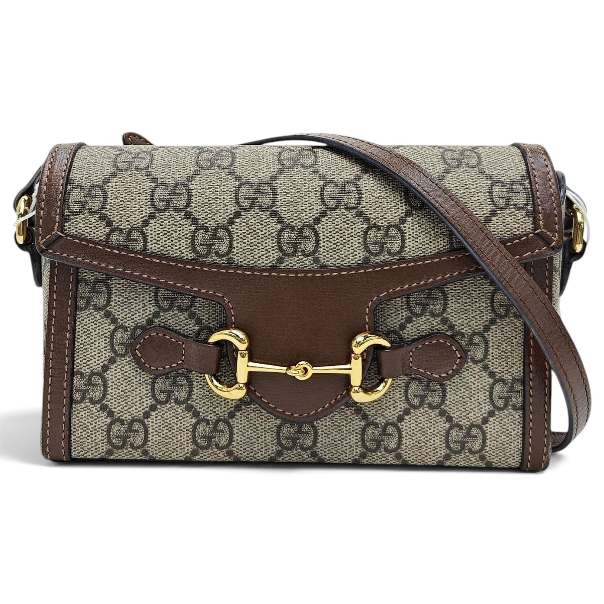 Handle Horsebit 1955 leather handbag