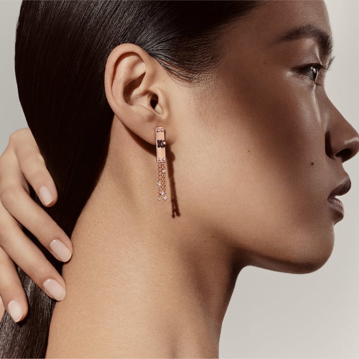 Sans Coloris Kelly Gavroche Earrings, Small Model