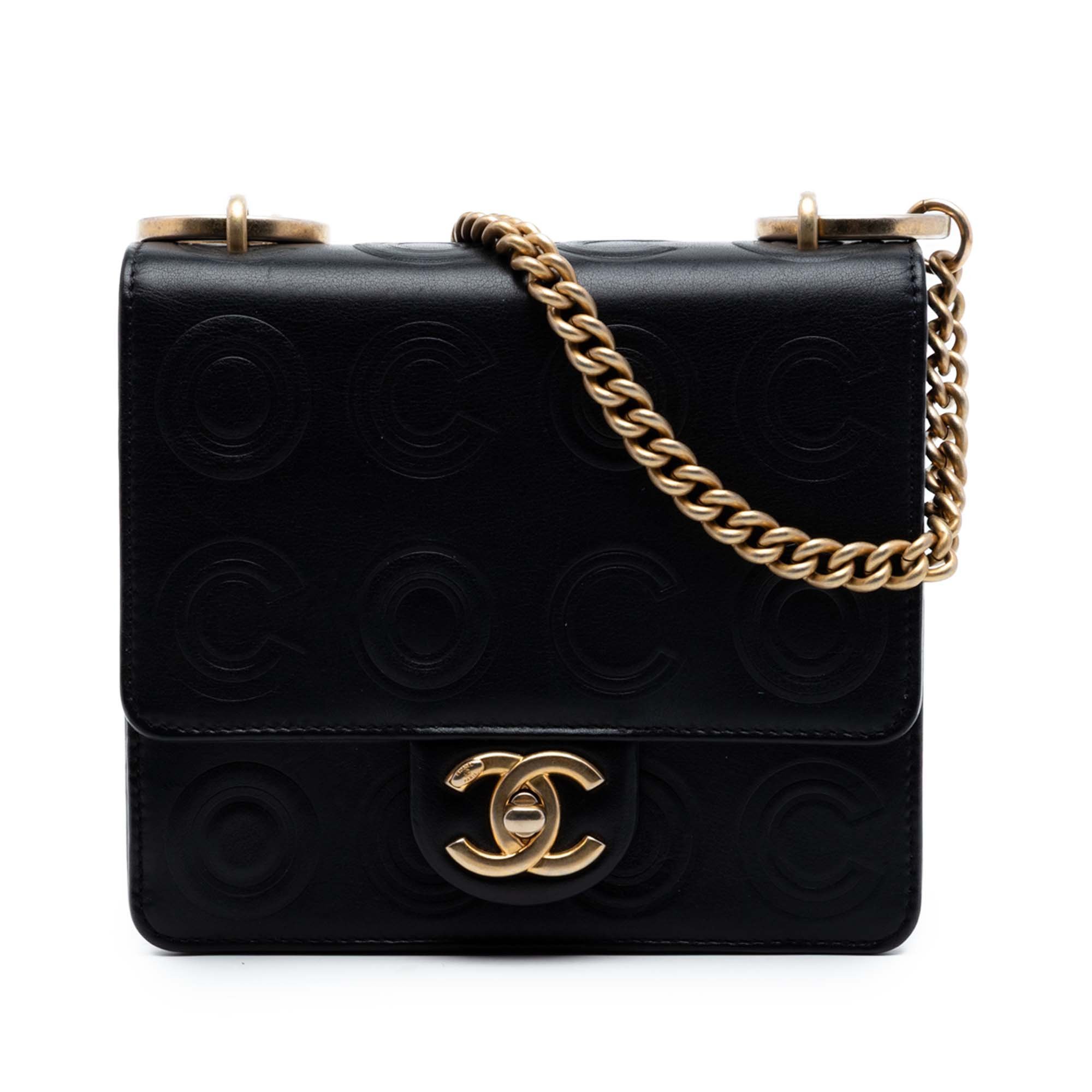 Leather mini bag