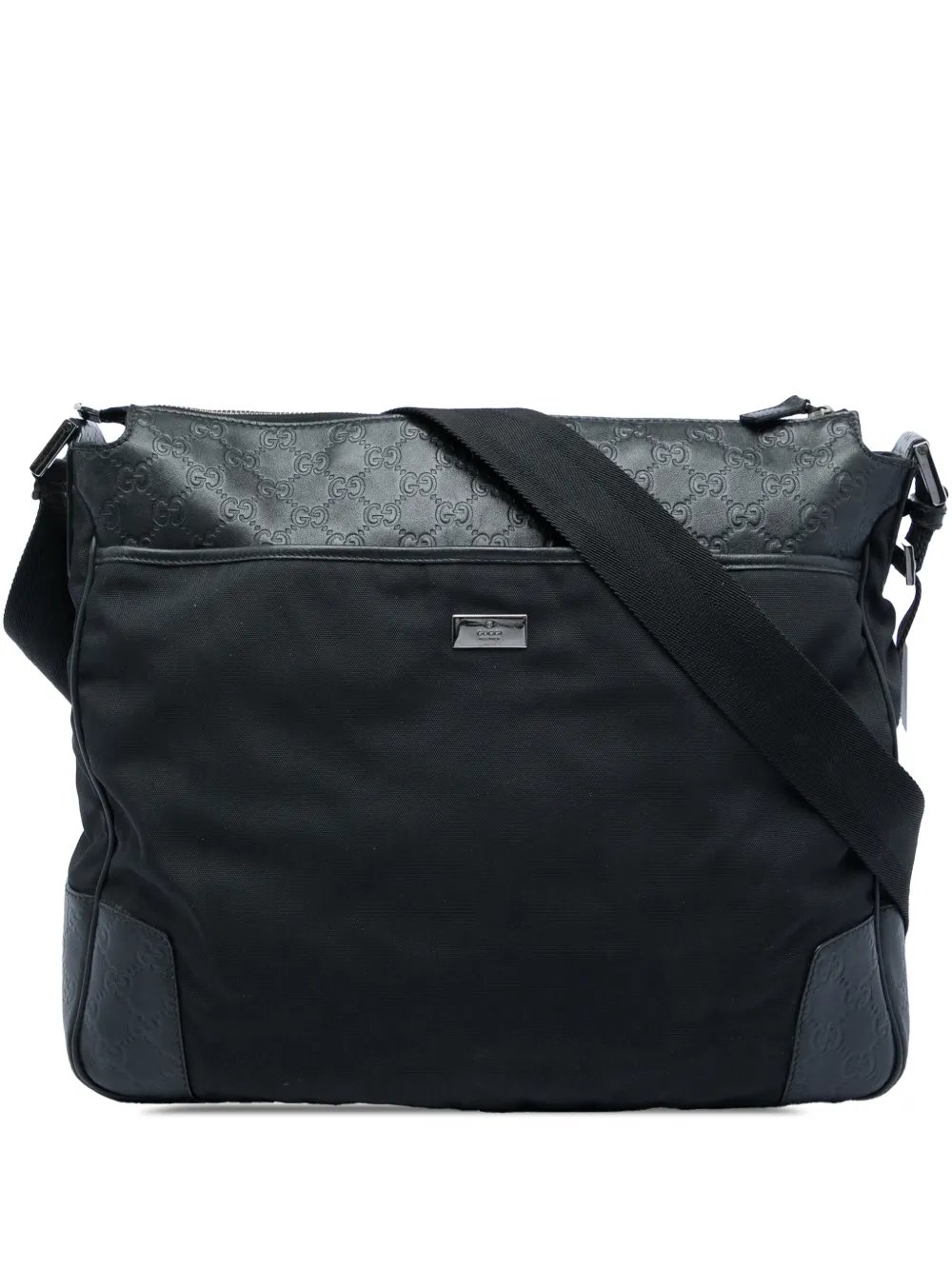 2000-2015 Guccissima Trimmed Canvas crossbody bag