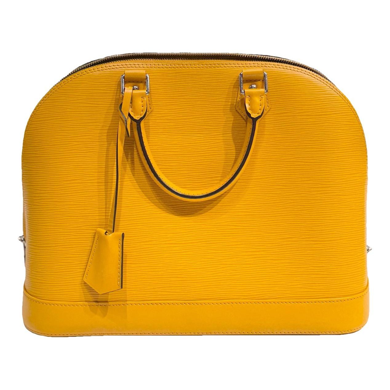 Alma leather handbag