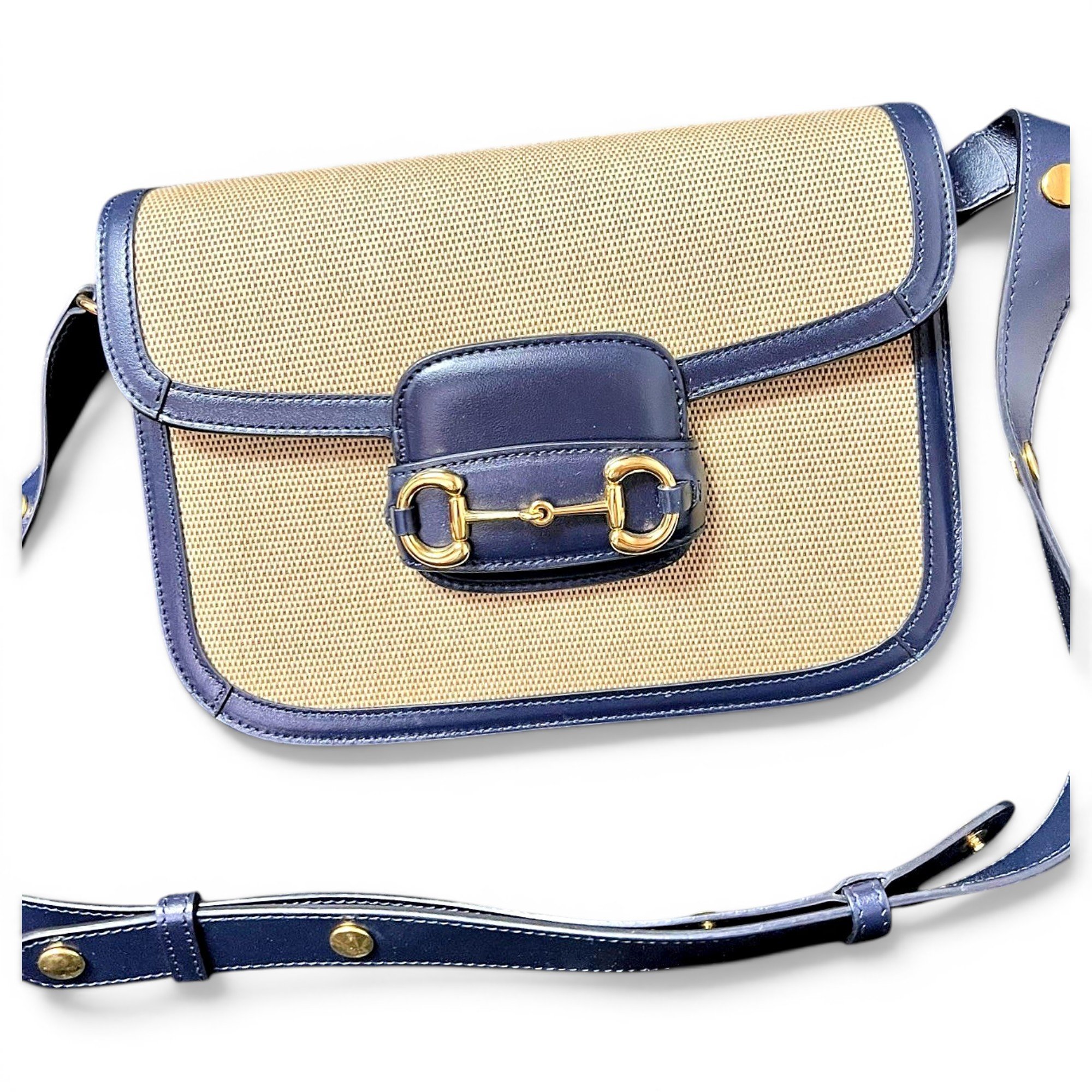 1955 leather handbag