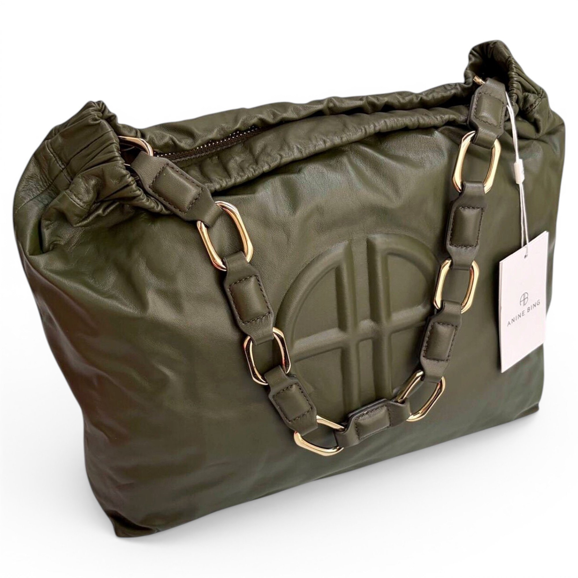 Leather handbag