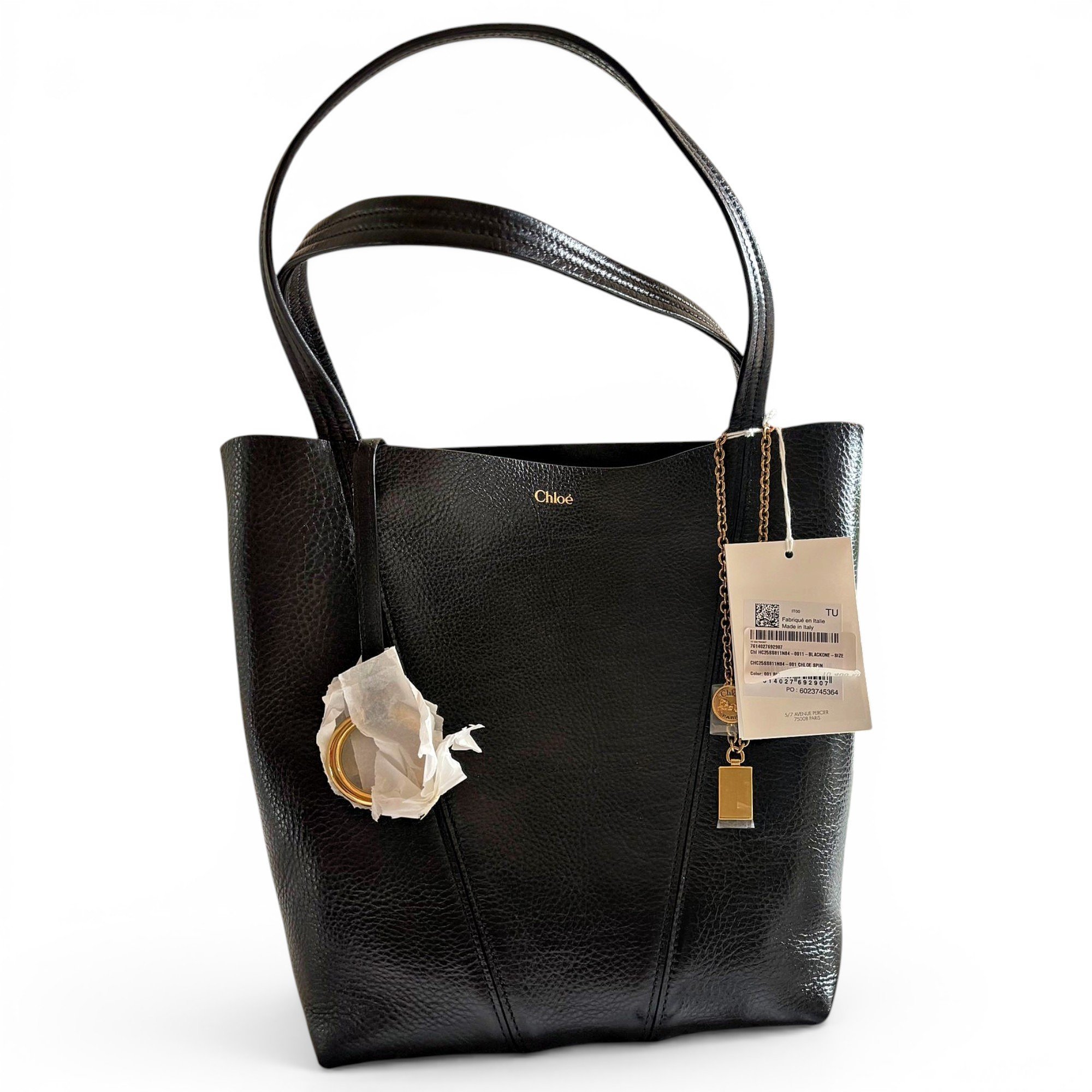 Chloé Spin leather tote