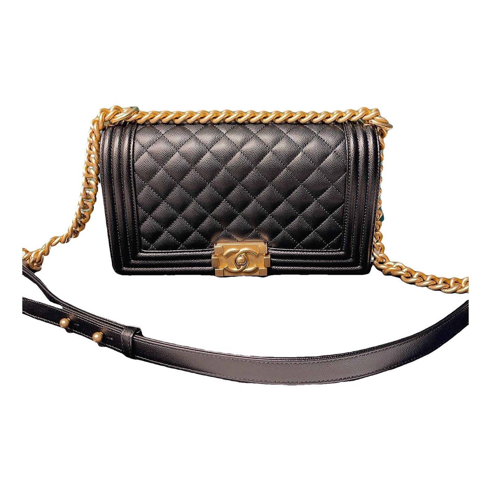 Boy leather crossbody bag