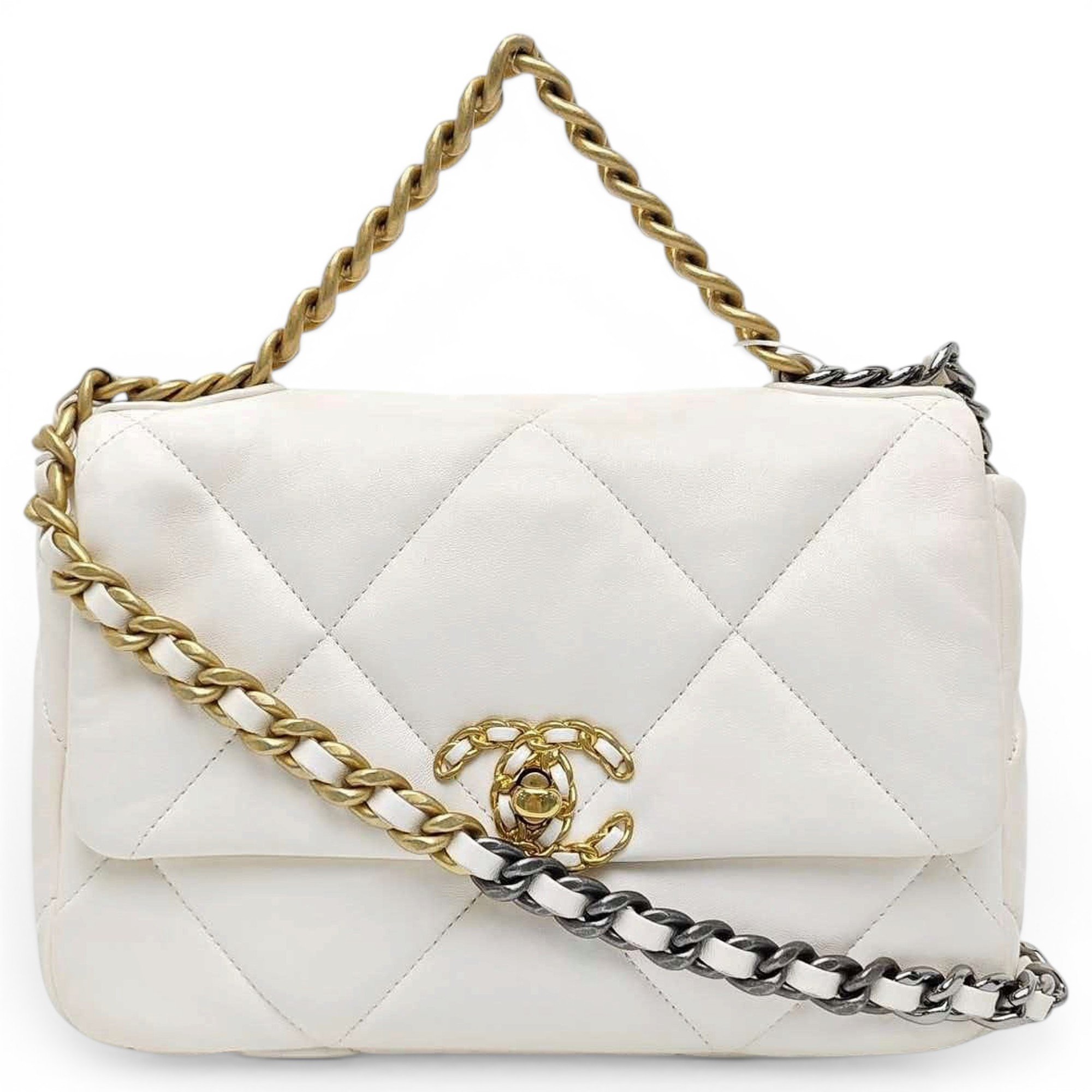 Chanel 19 leather handbag