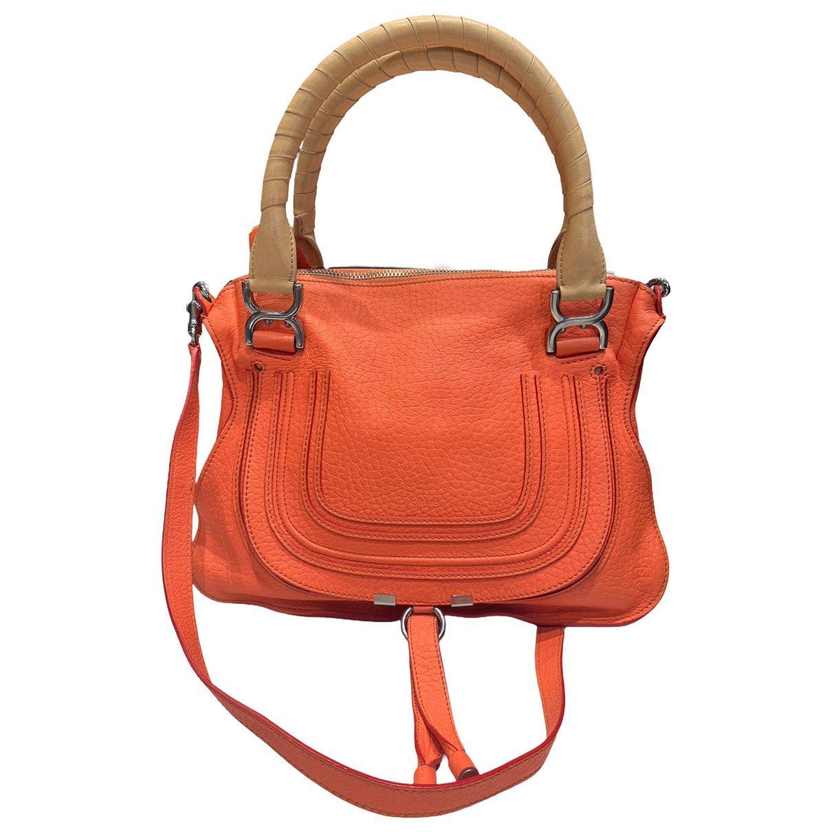 Marcie leather handbag