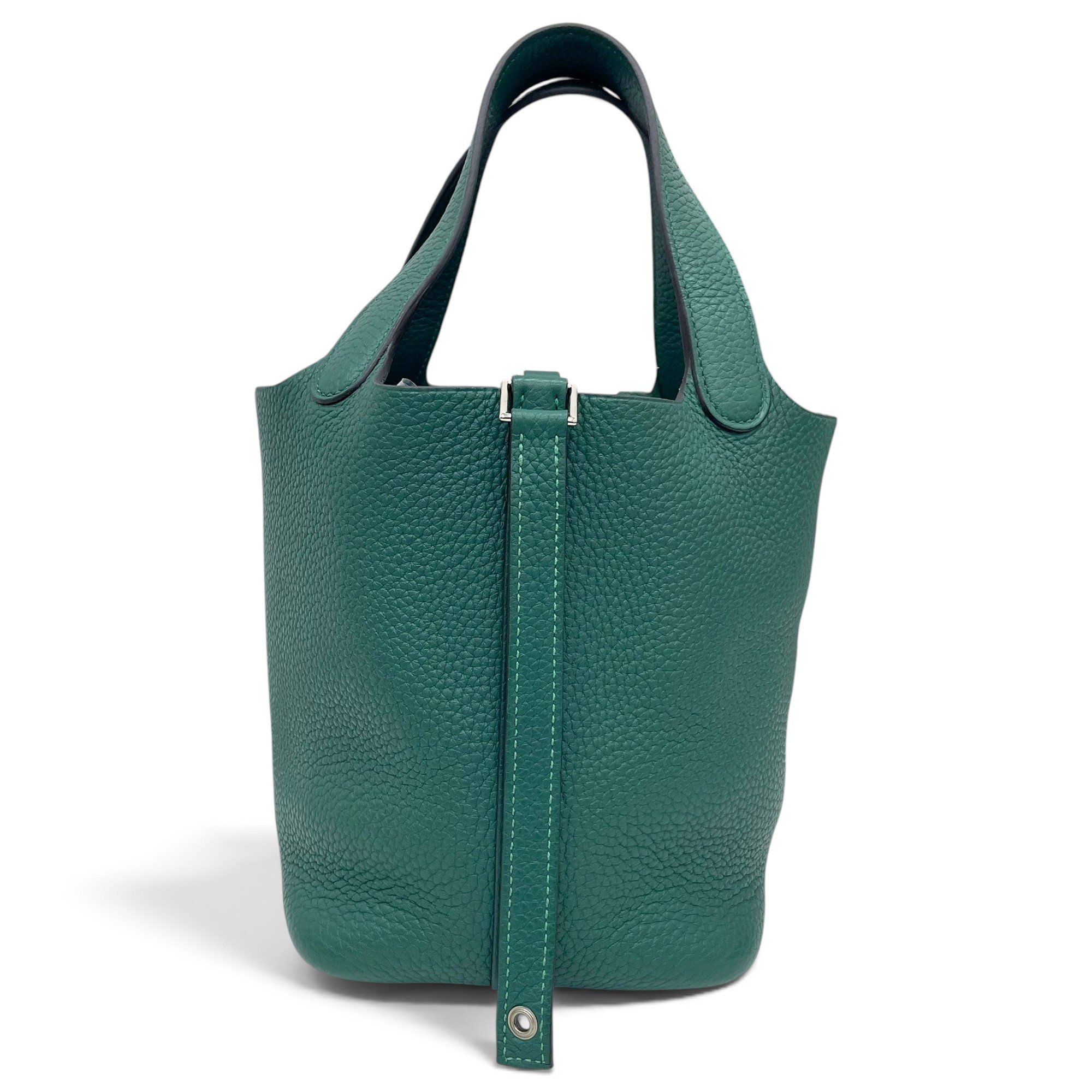 Picotin leather handbag