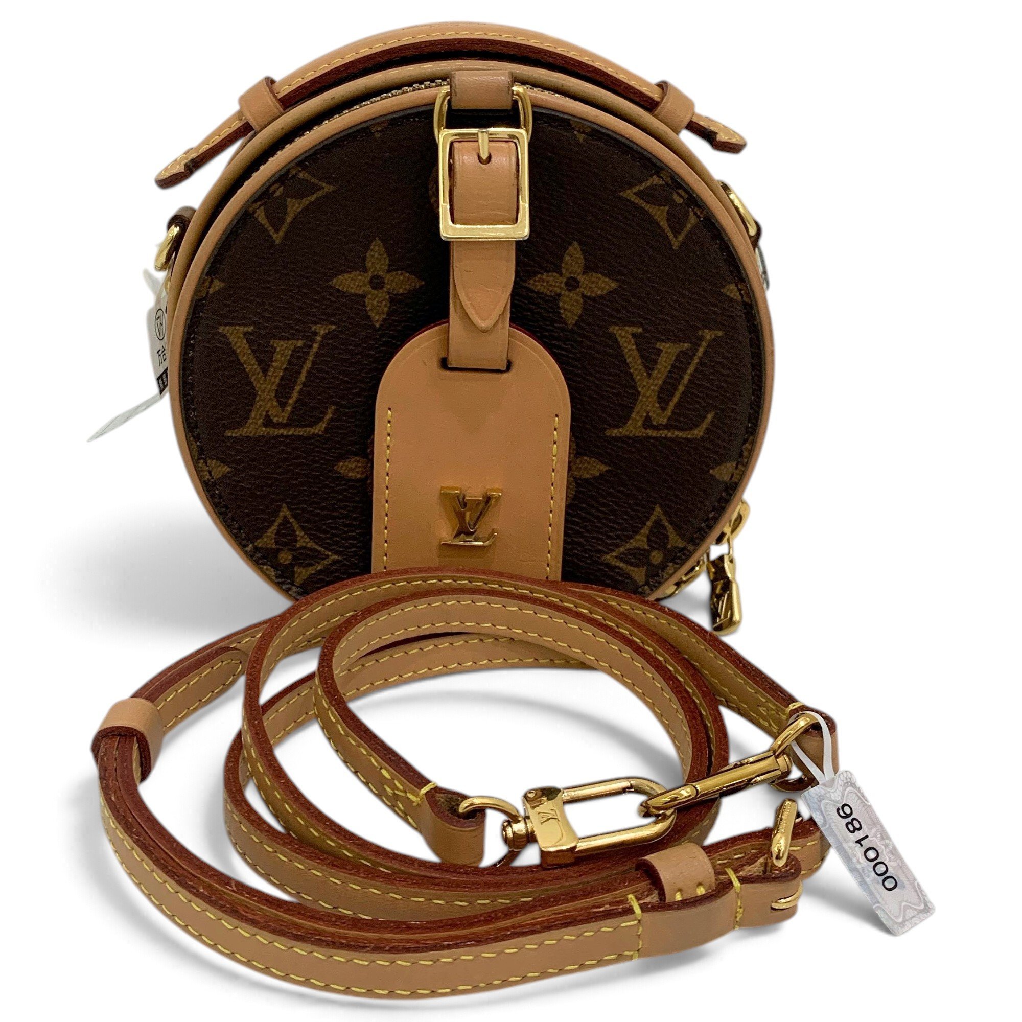 Petite Boîte Chapeau leather handbag