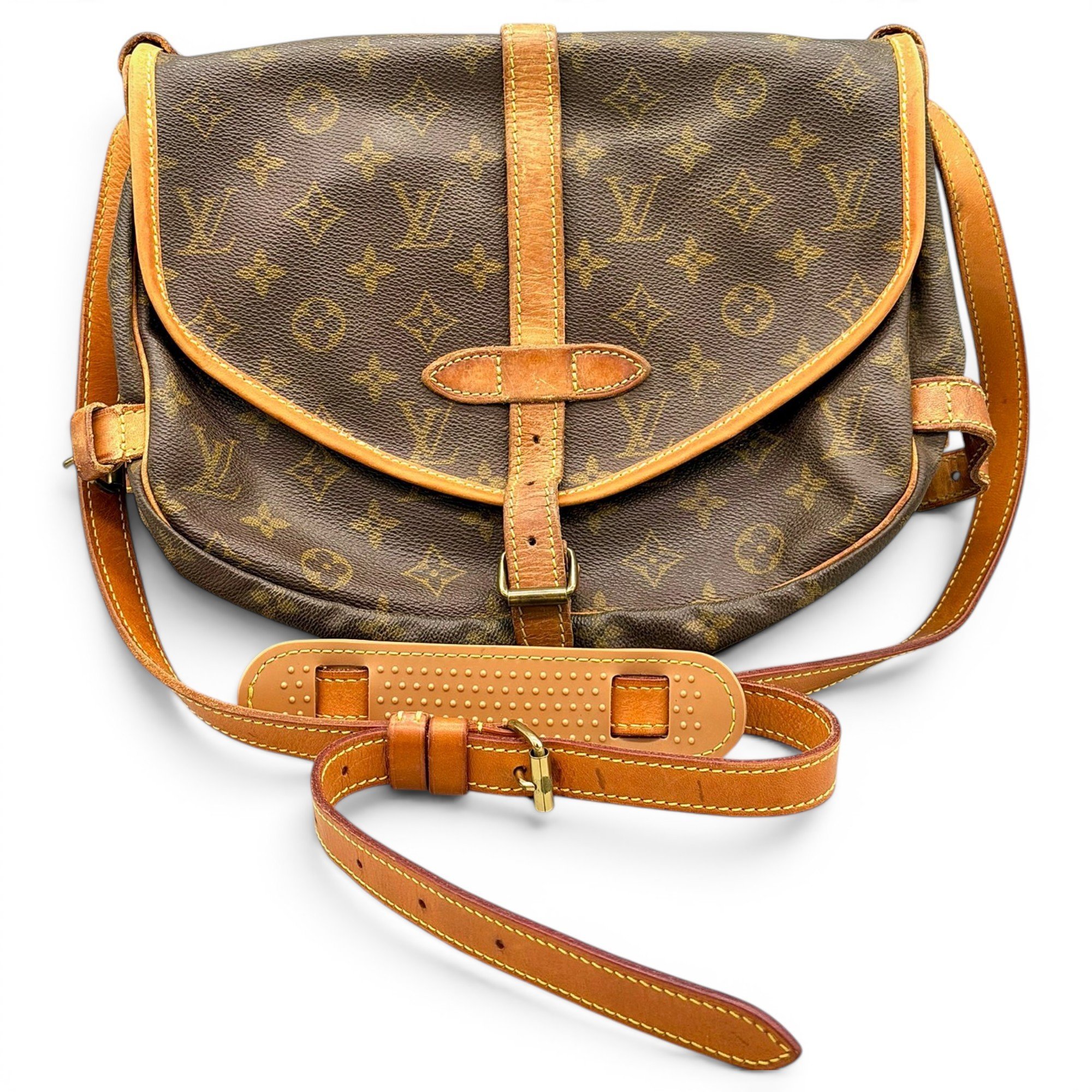 Louis Vuitton Saumur leather crossbody bag