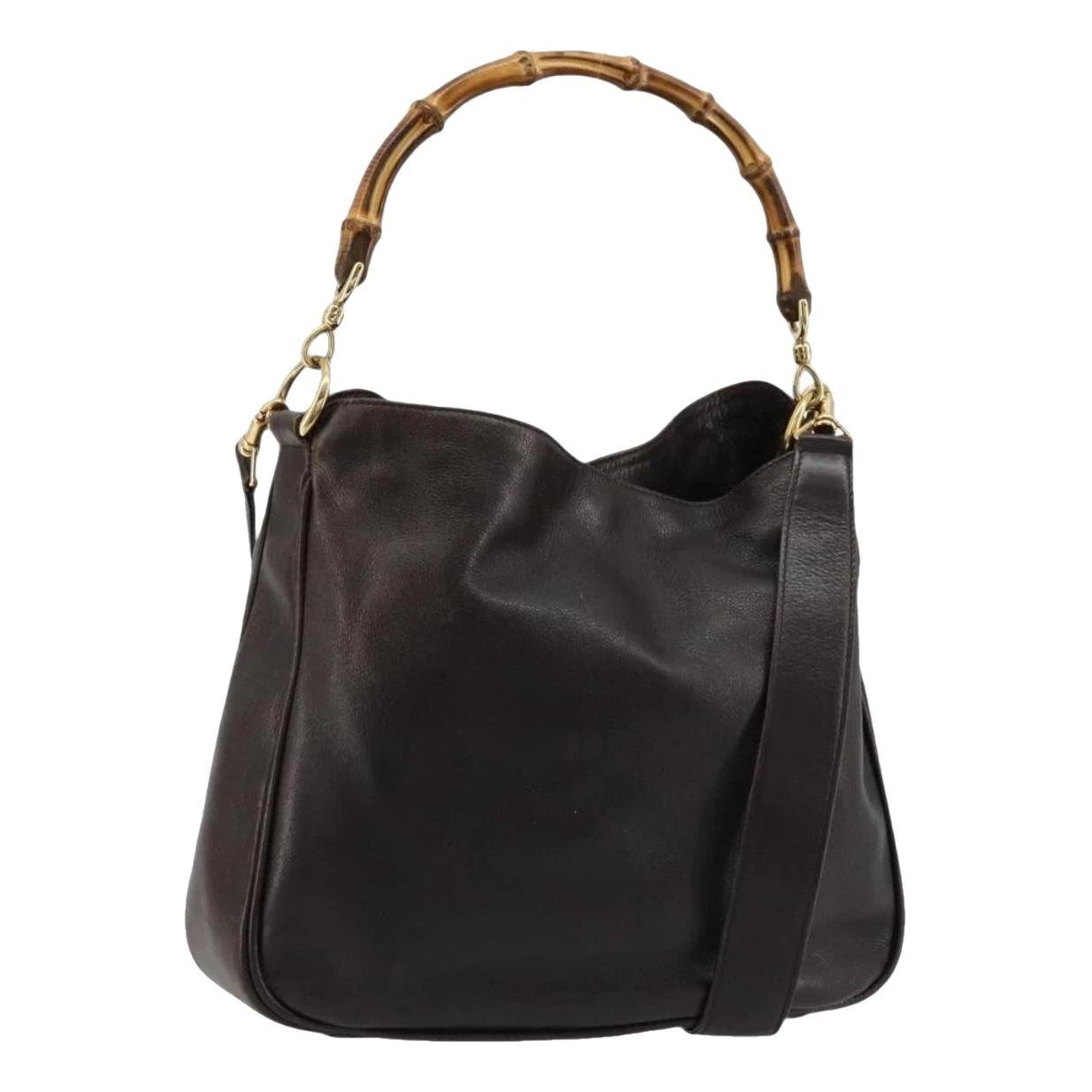 Leather handbag