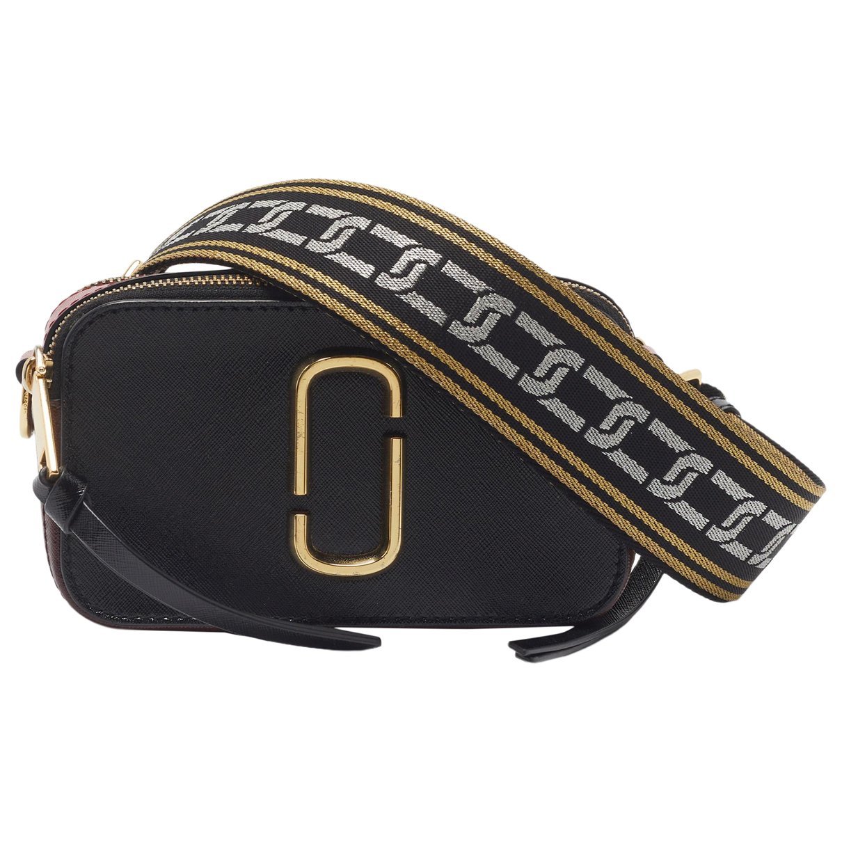 Snapshot leather handbag