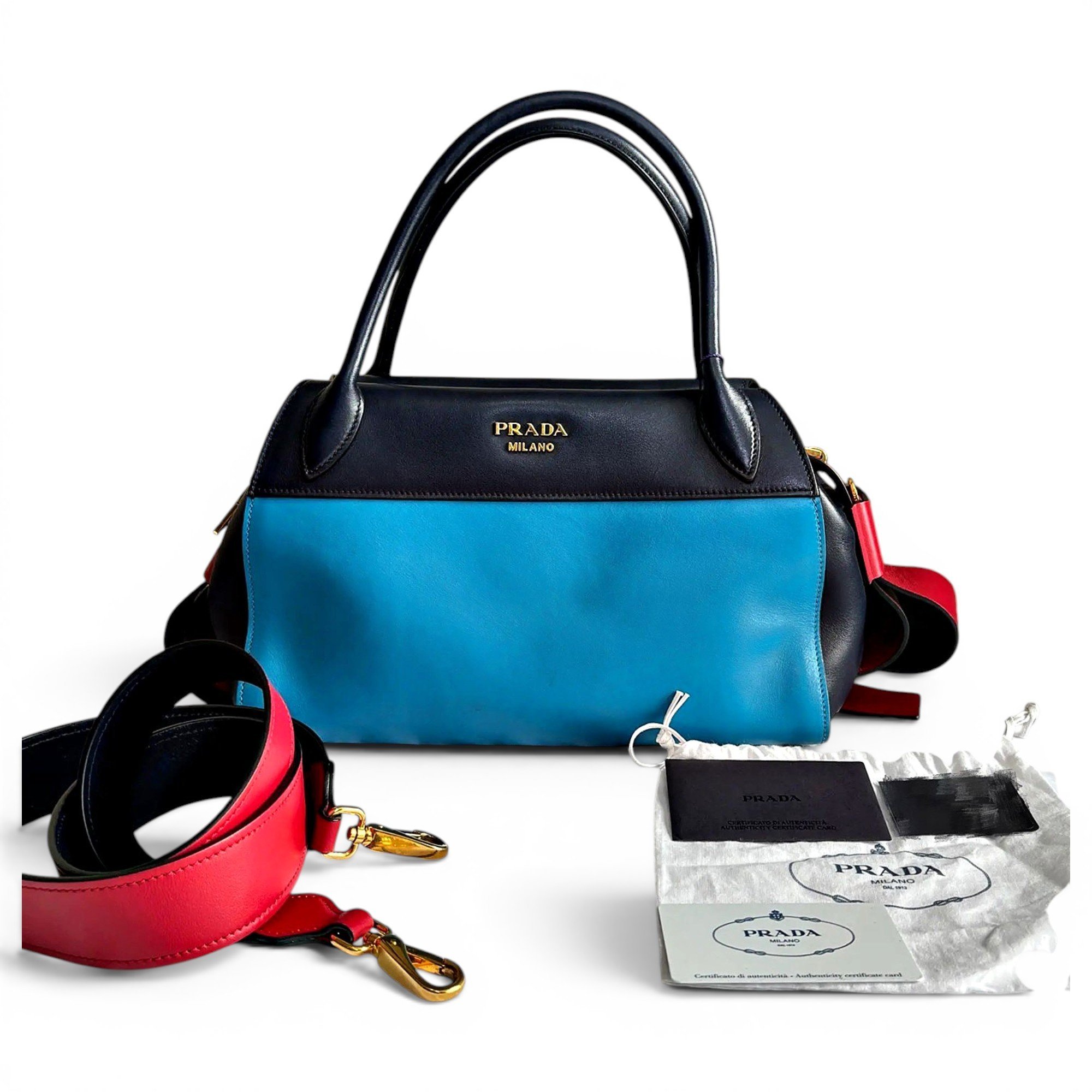 Leather handbag