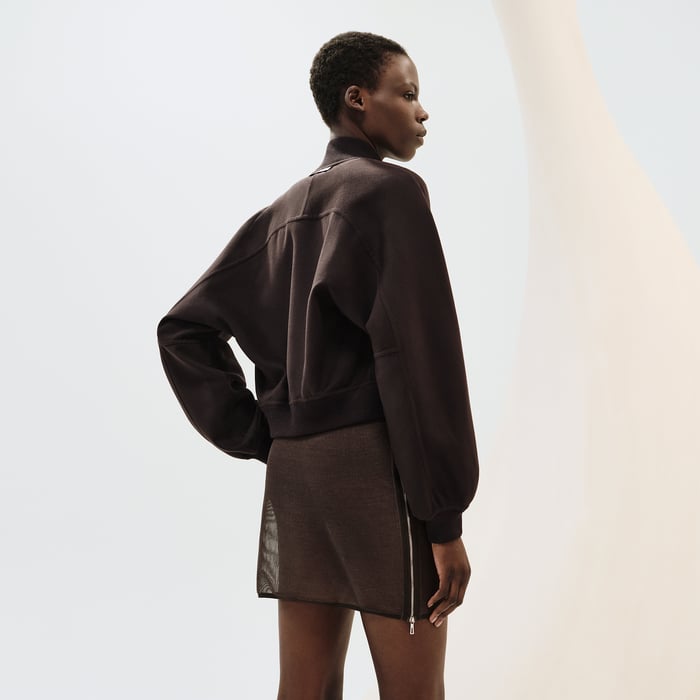 Marron Terre d'Ombre Twinset Coat