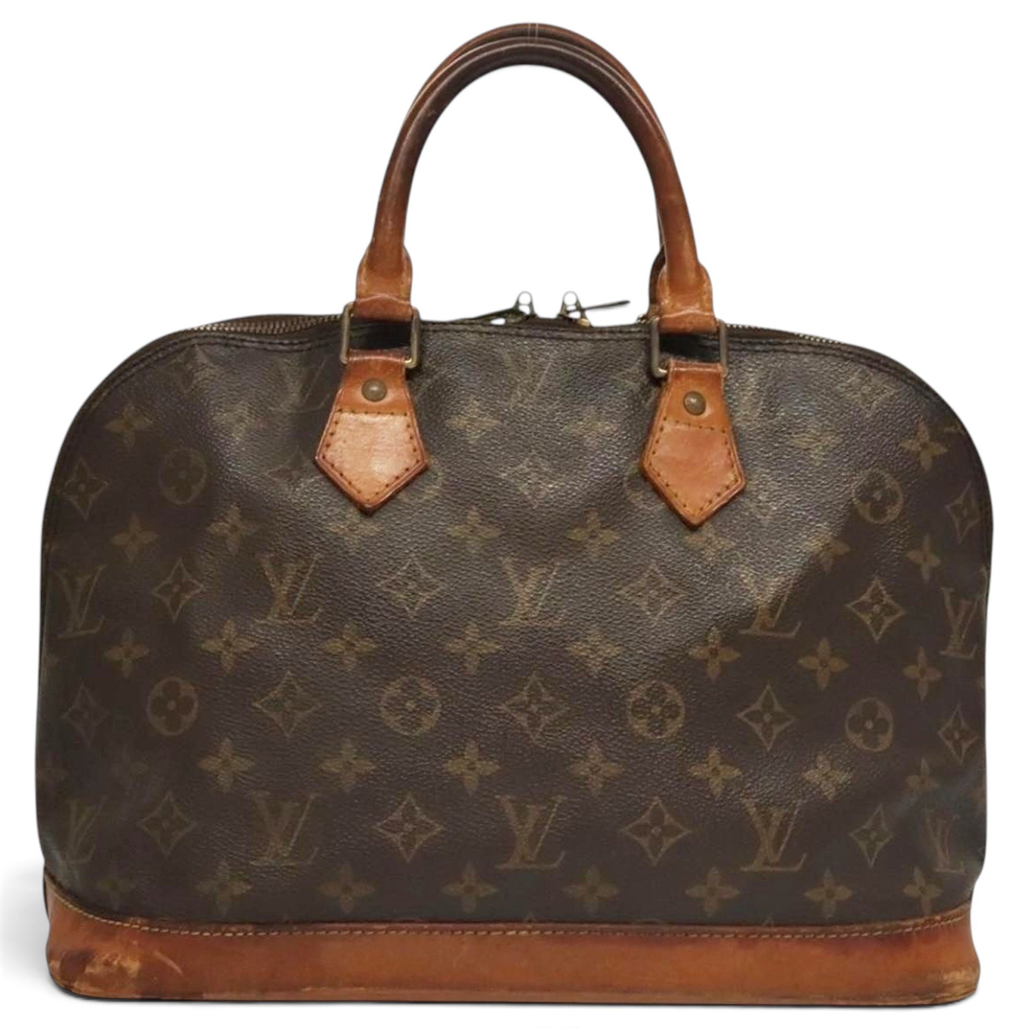 Alma leather handbag