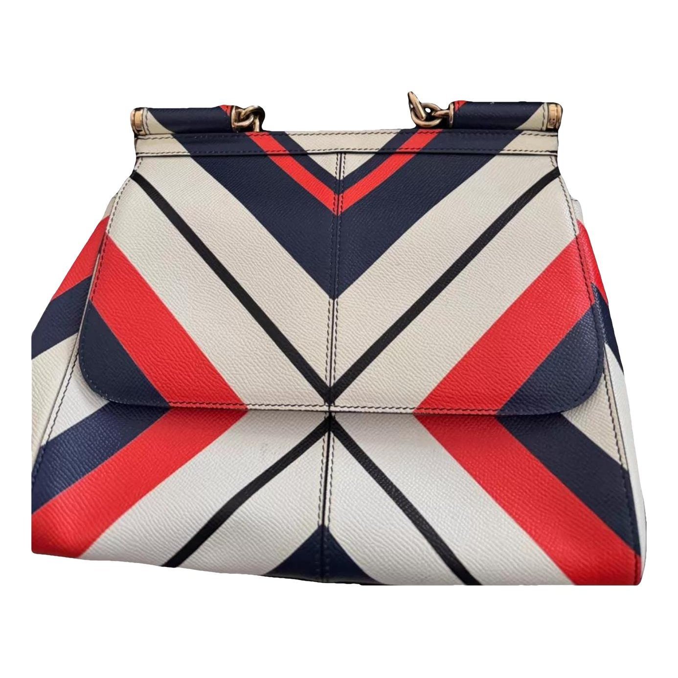 Dolce & Gabbana Sicily leather handbag