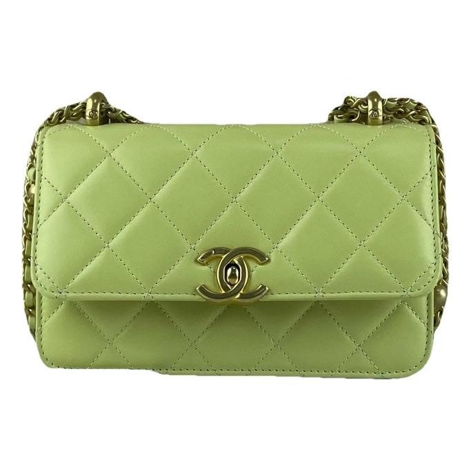 Leather crossbody bag