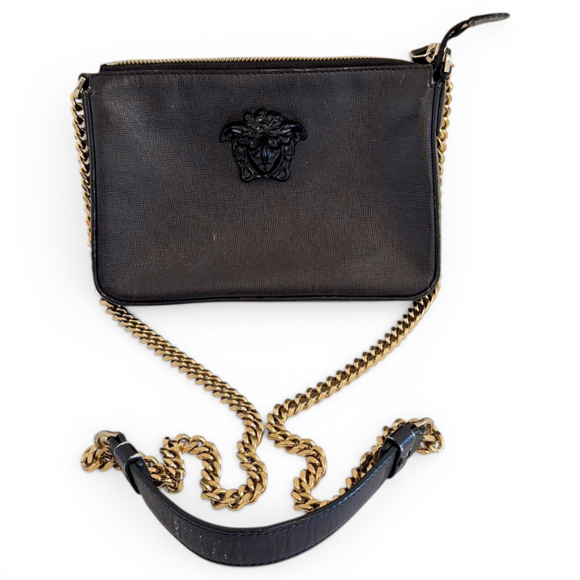 La Medusa leather crossbody bag