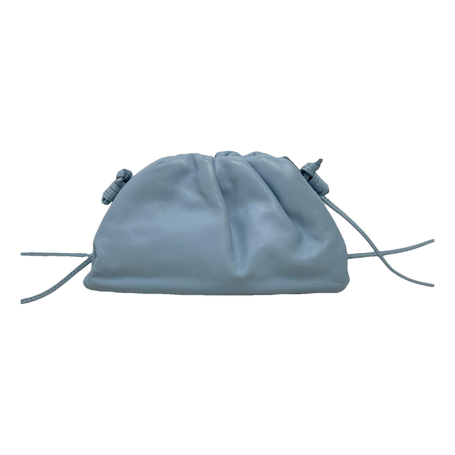 Pouch leather handbag