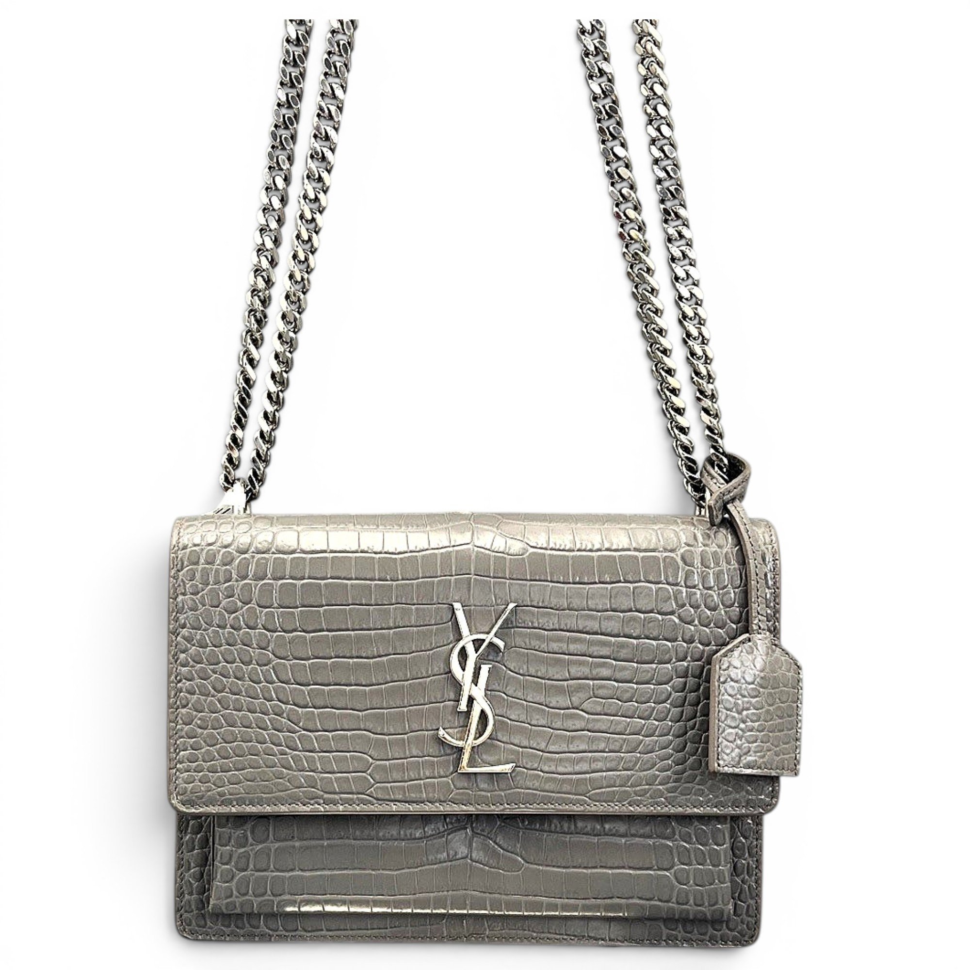 Sunset leather handbag