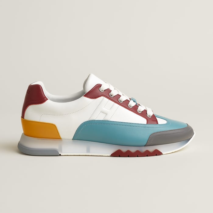 Multicolore Bleu Minéral Trail Sneaker