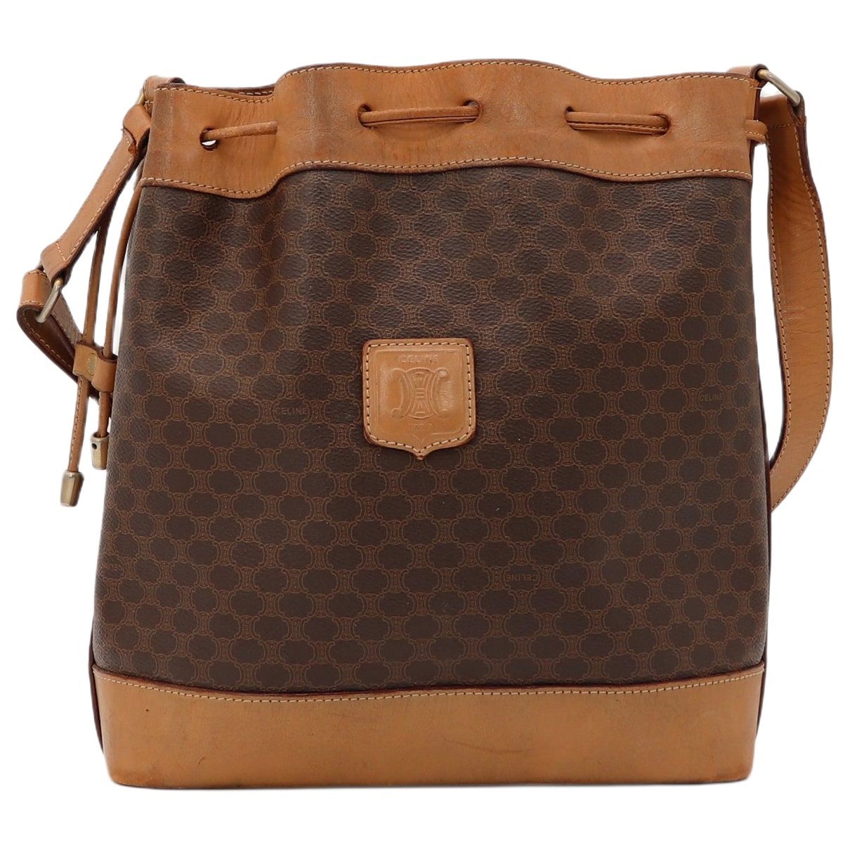 Triomphe leather handbag