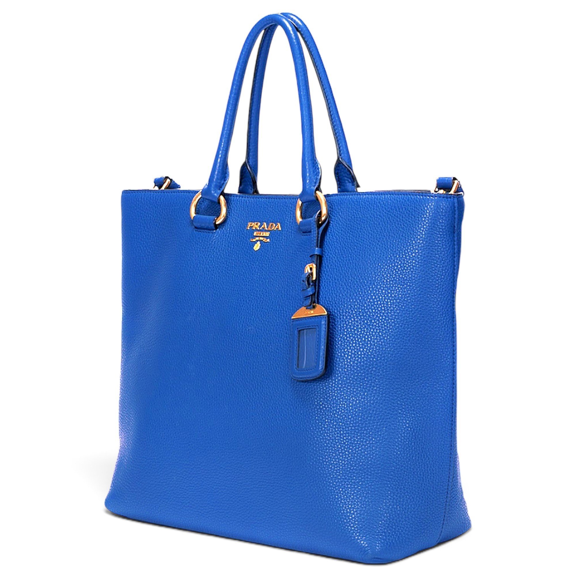 Monochrome leather tote