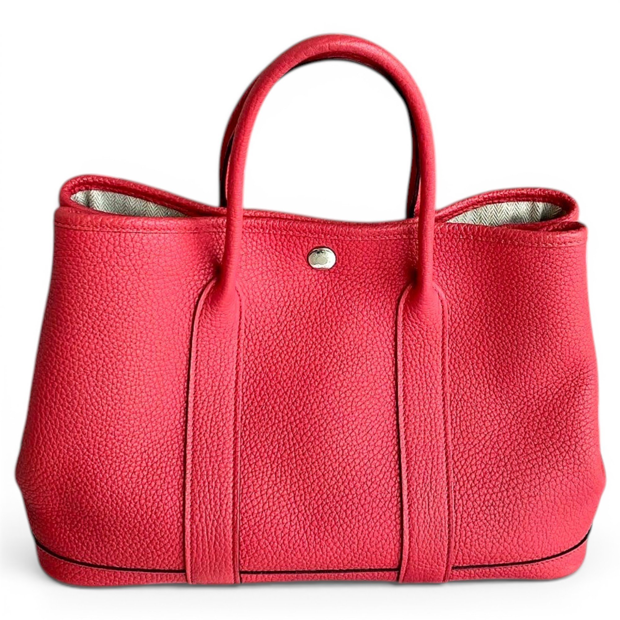 Garden Party leather handbag
