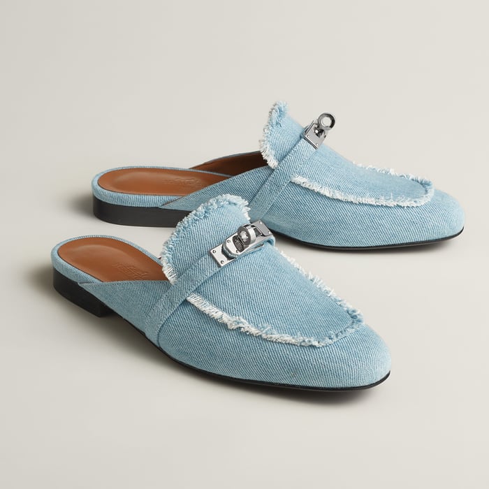 Bleu Clair Oz Mule