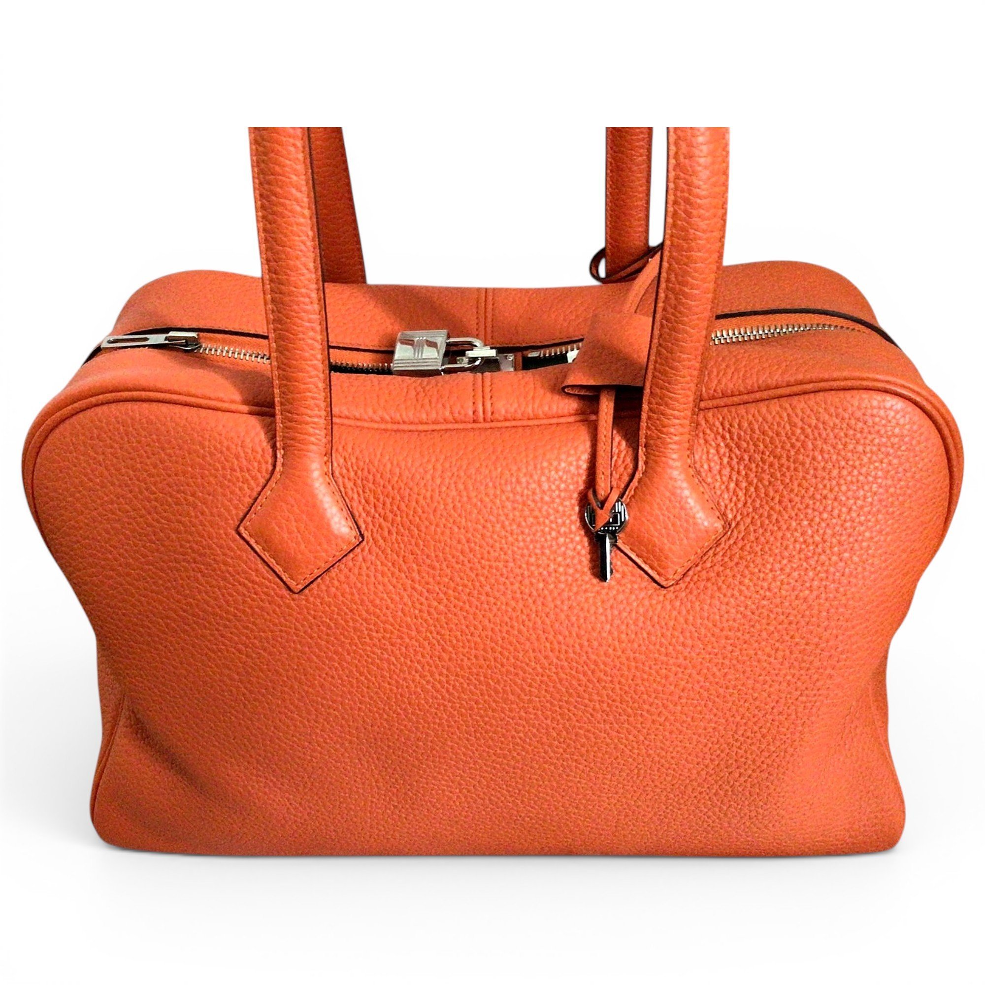 Victoria leather handbag