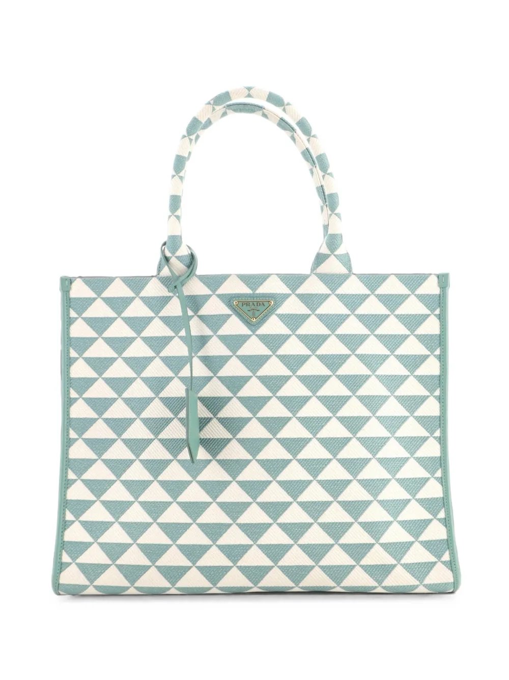 Symbole Shopper Jacquard Large tote bag