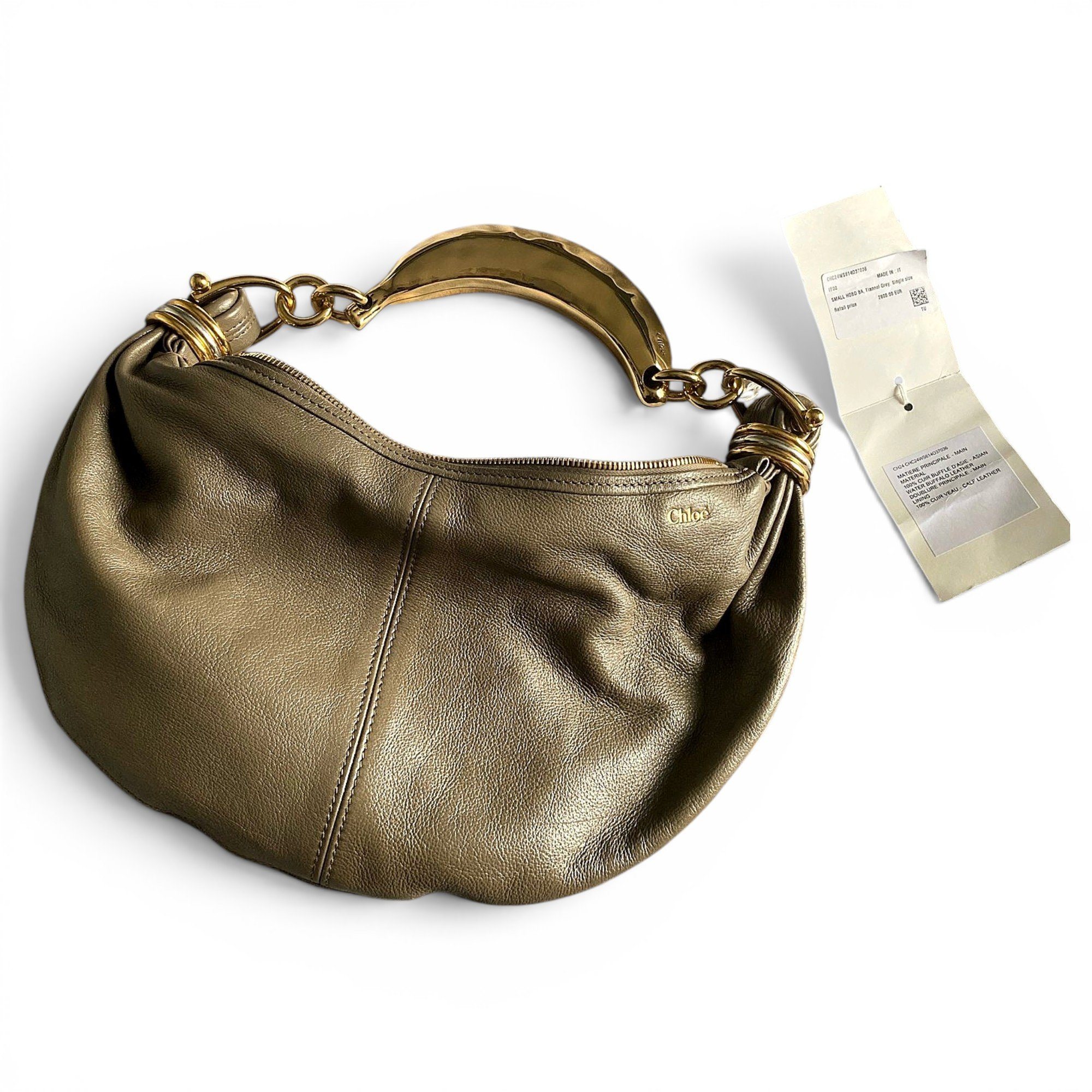 Leather handbag