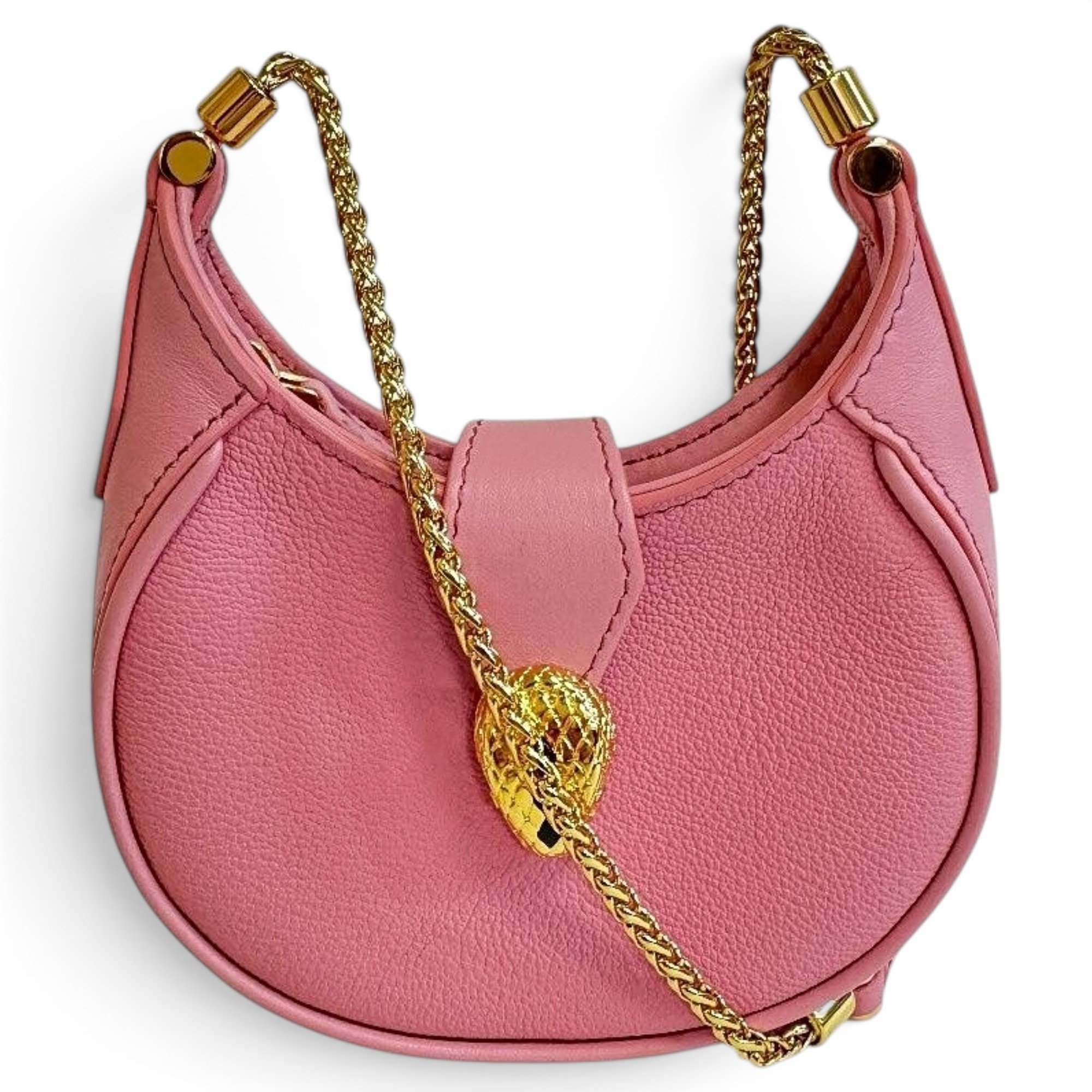 Serpenti leather handbag