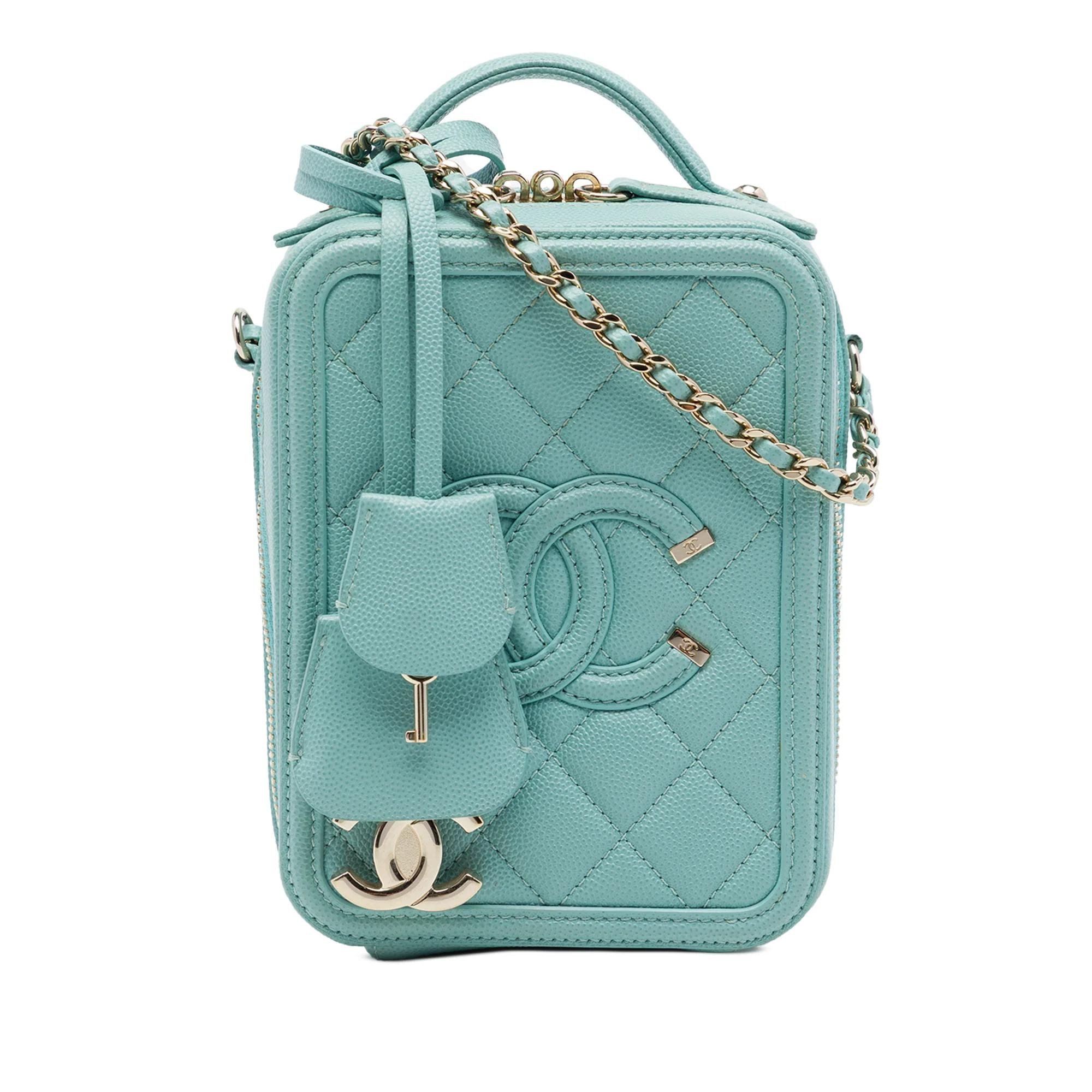 CC Filigree leather handbag