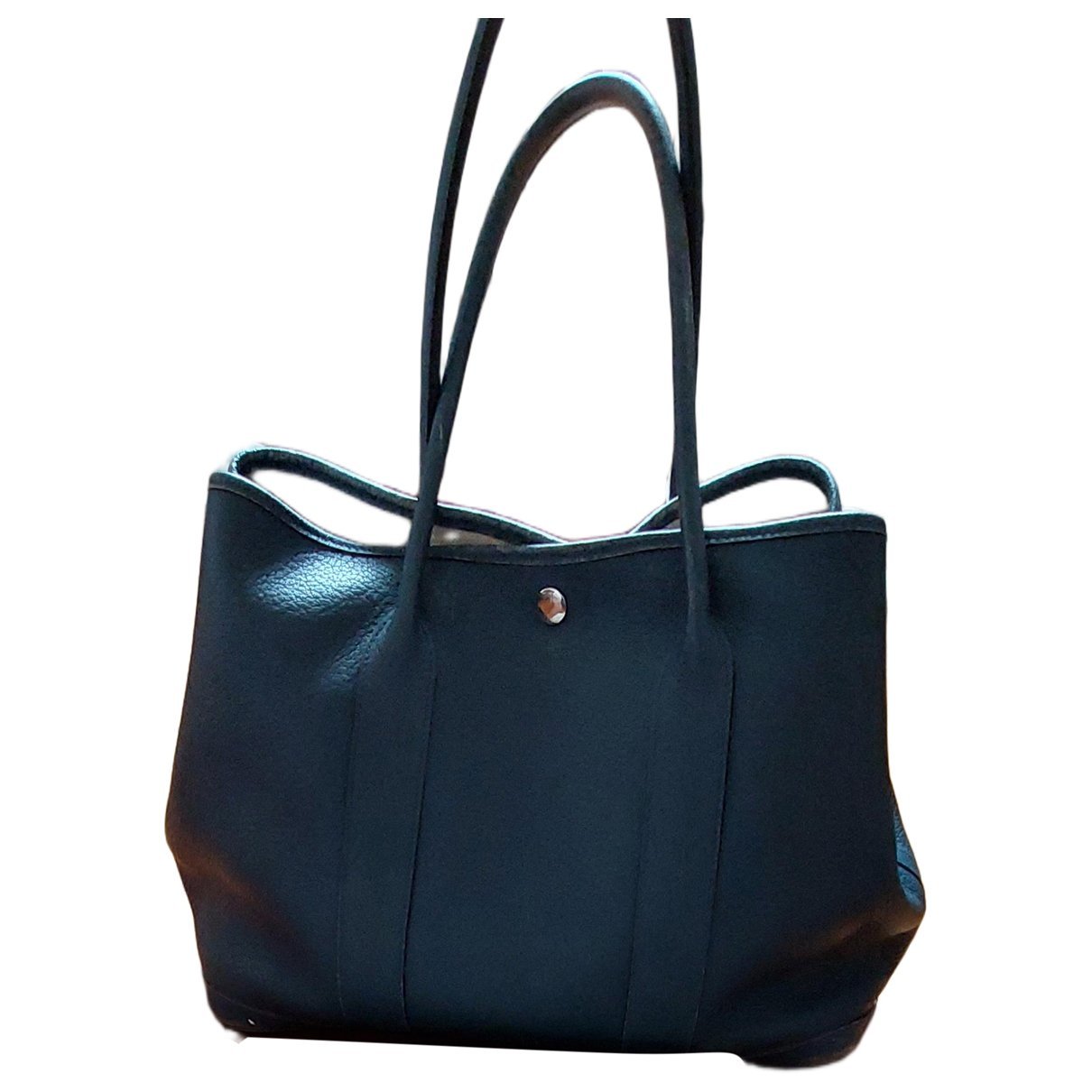 Hermes Garden Party Handbag Beige Togo Leather