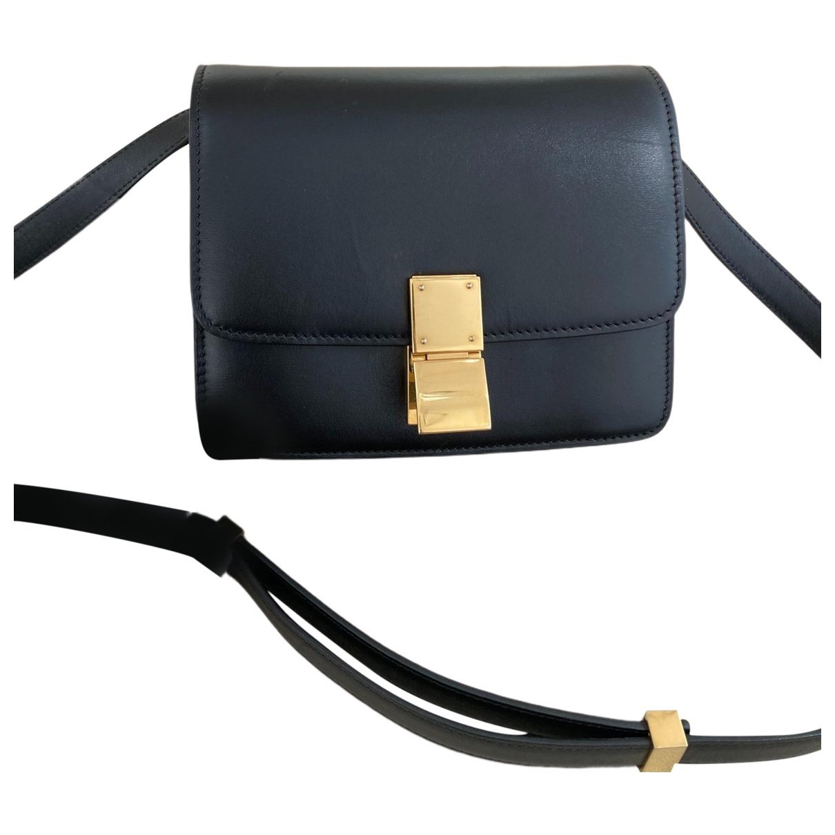 Classic leather handbag