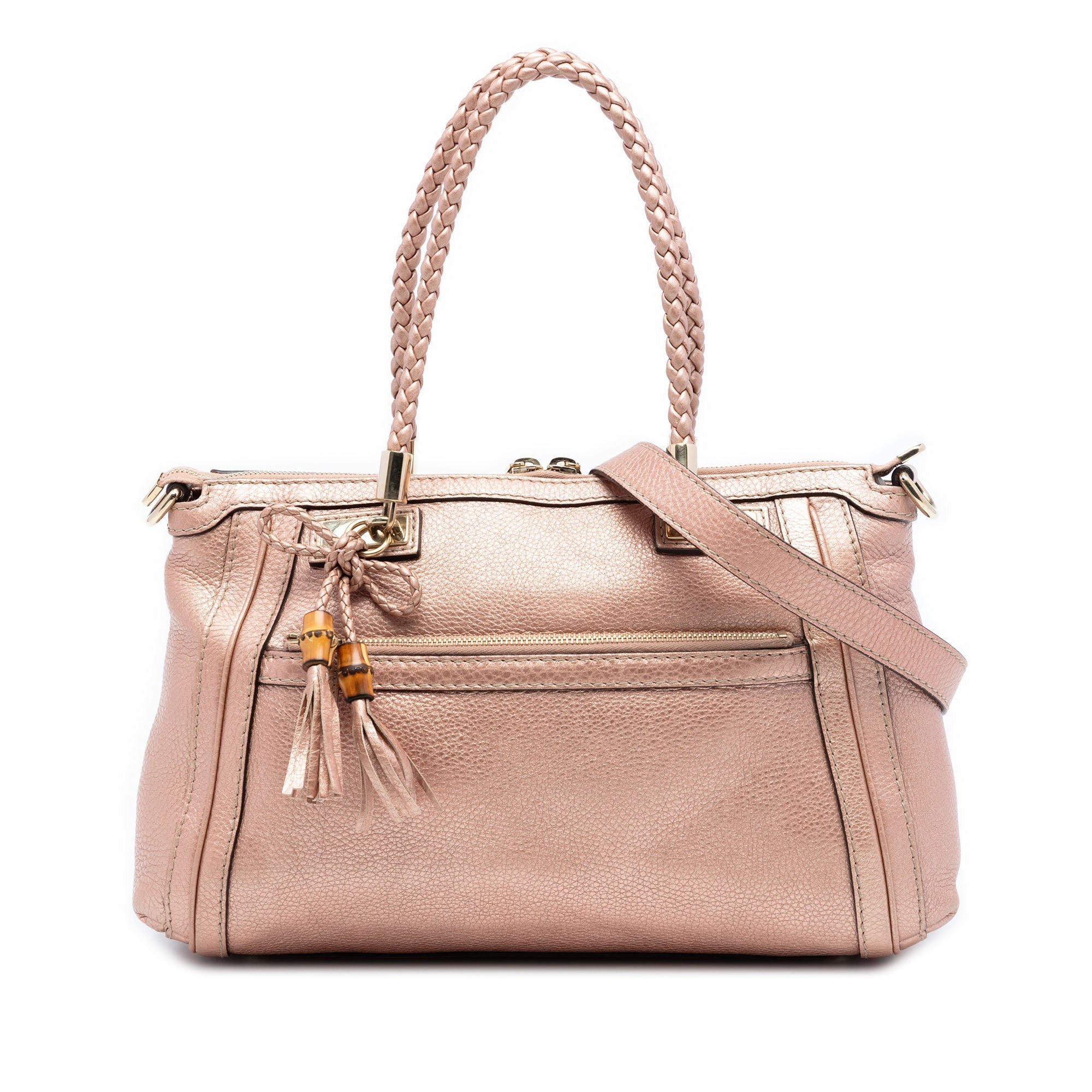 Leather satchel