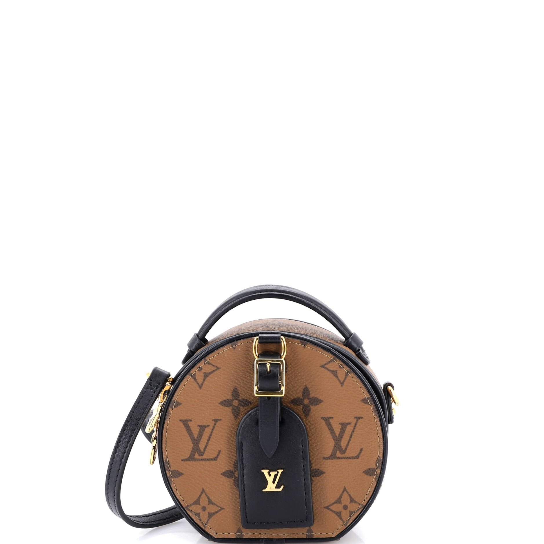 Louis Vuitton Mini Boite Chapeau Bag Reverse Monogram Canvas