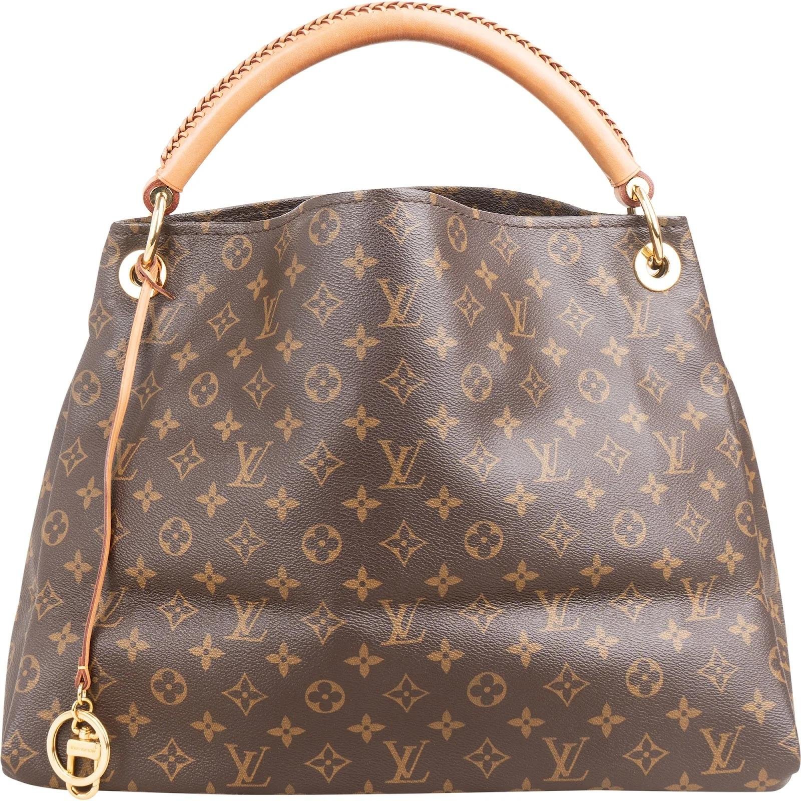 Artsy leather handbag