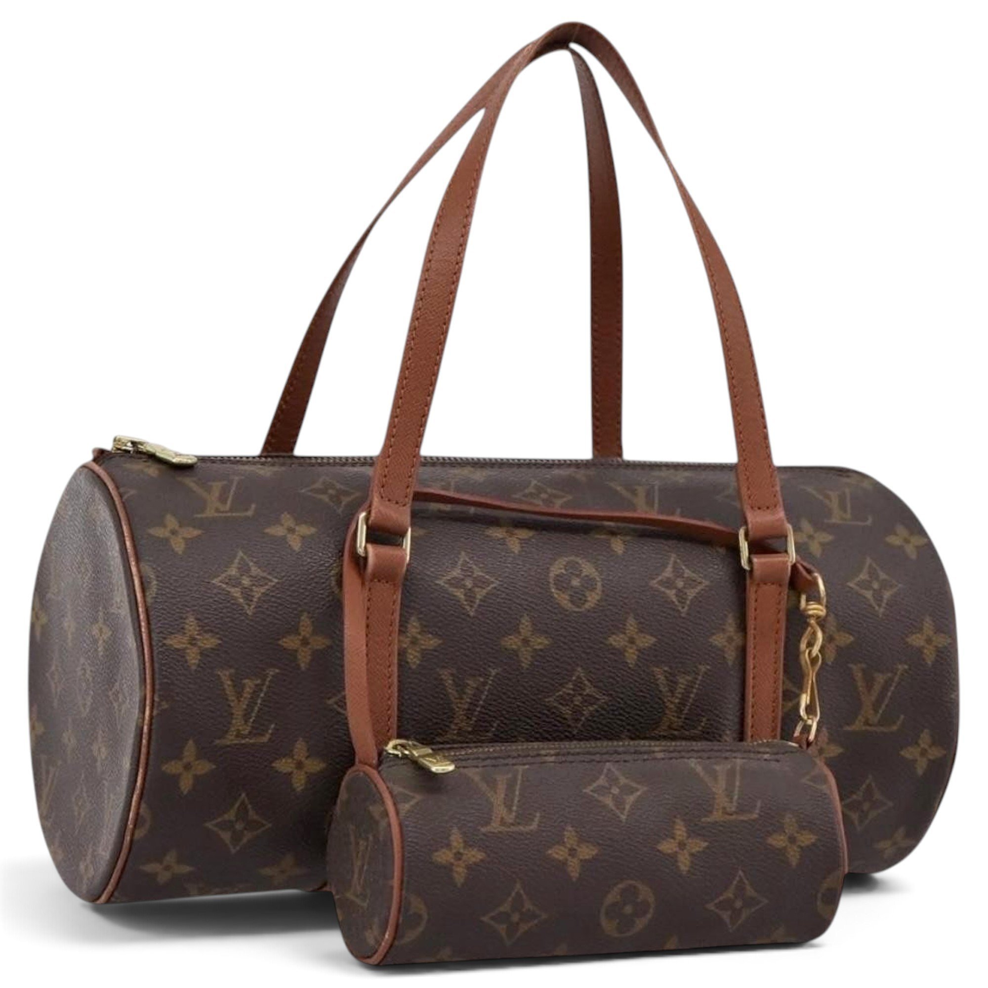 Louis Vuitton Papillon leather handbag