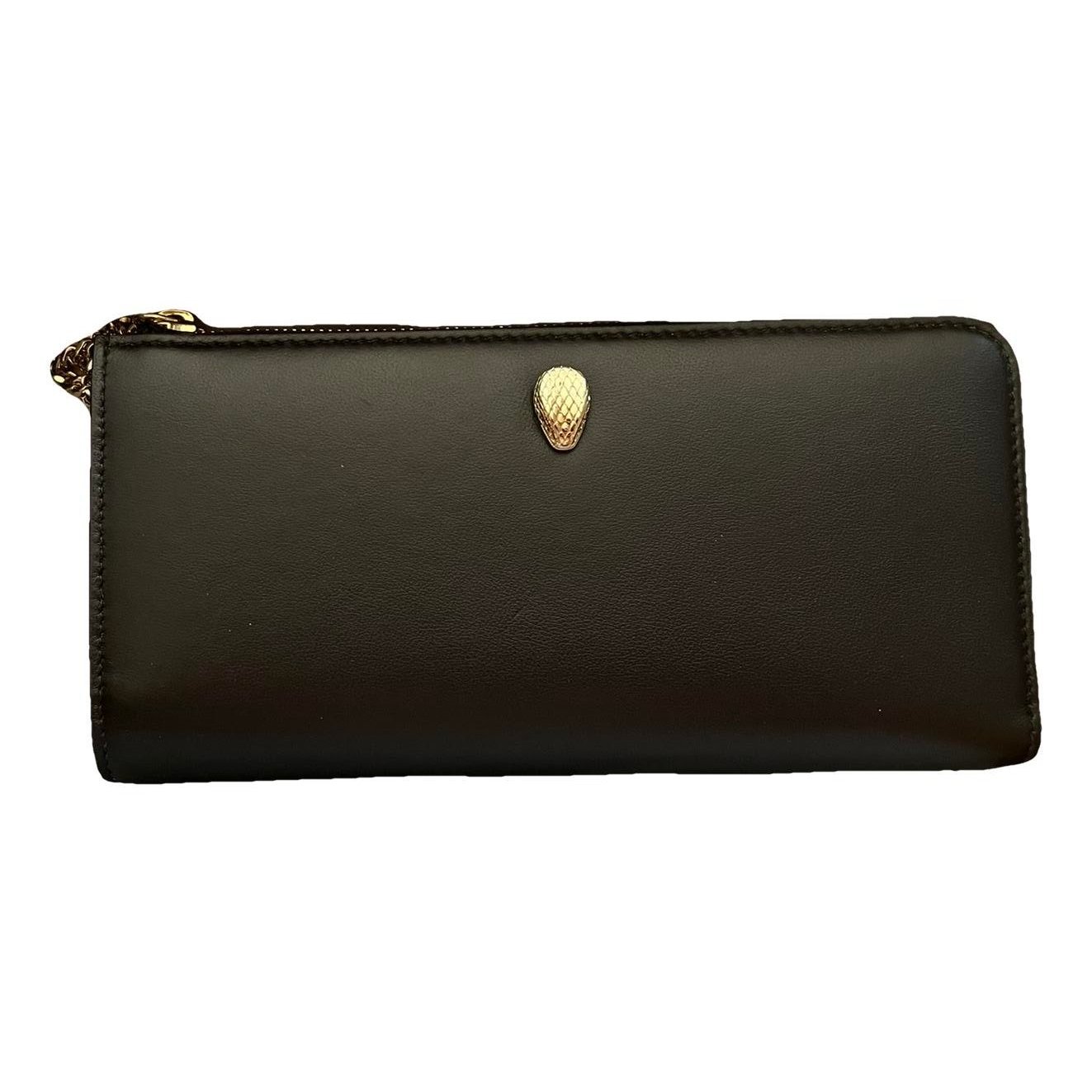 Serpenti leather handbag