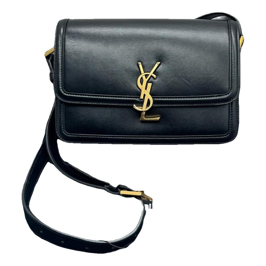 Solférino leather handbag