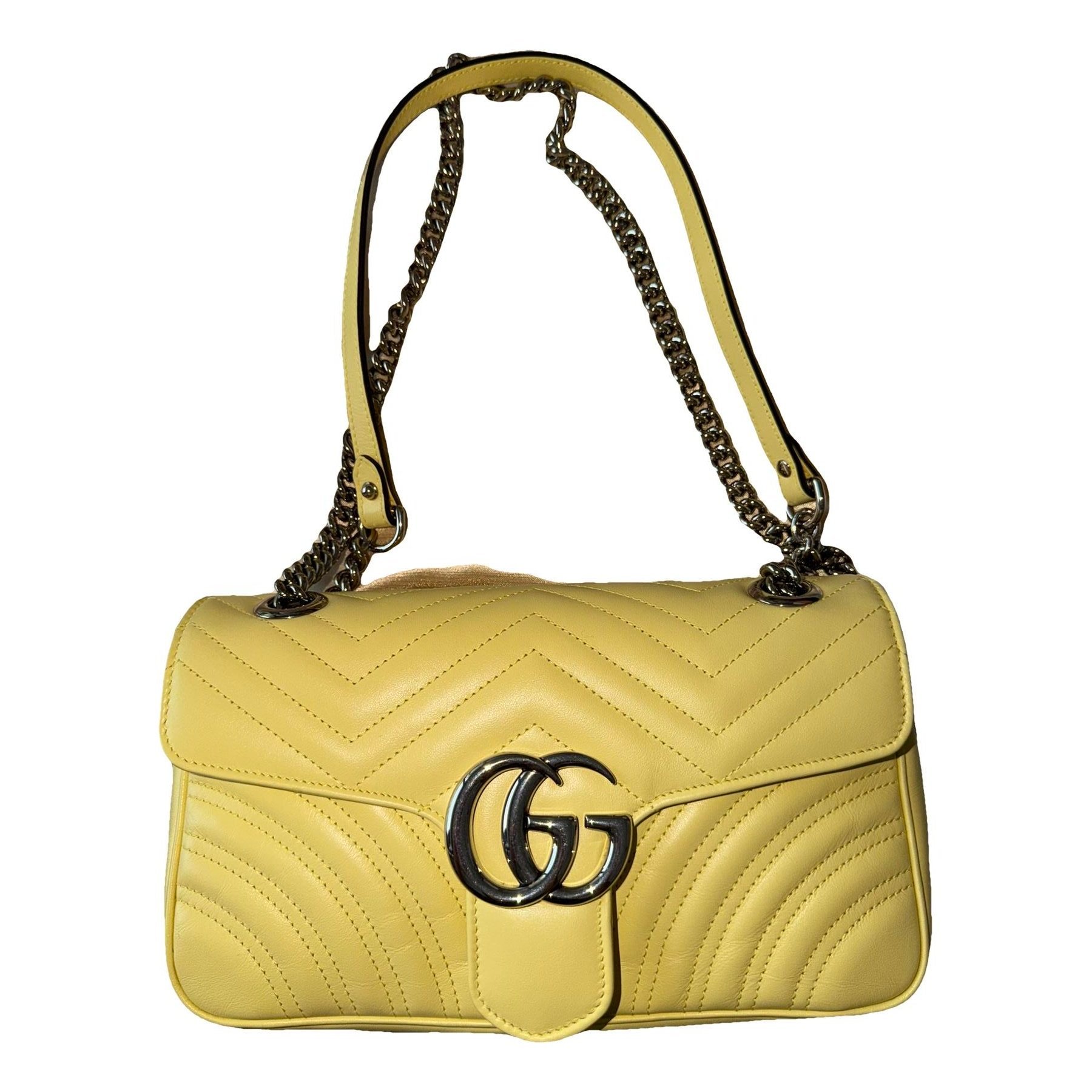 GG Marmont Flap leather crossbody bag