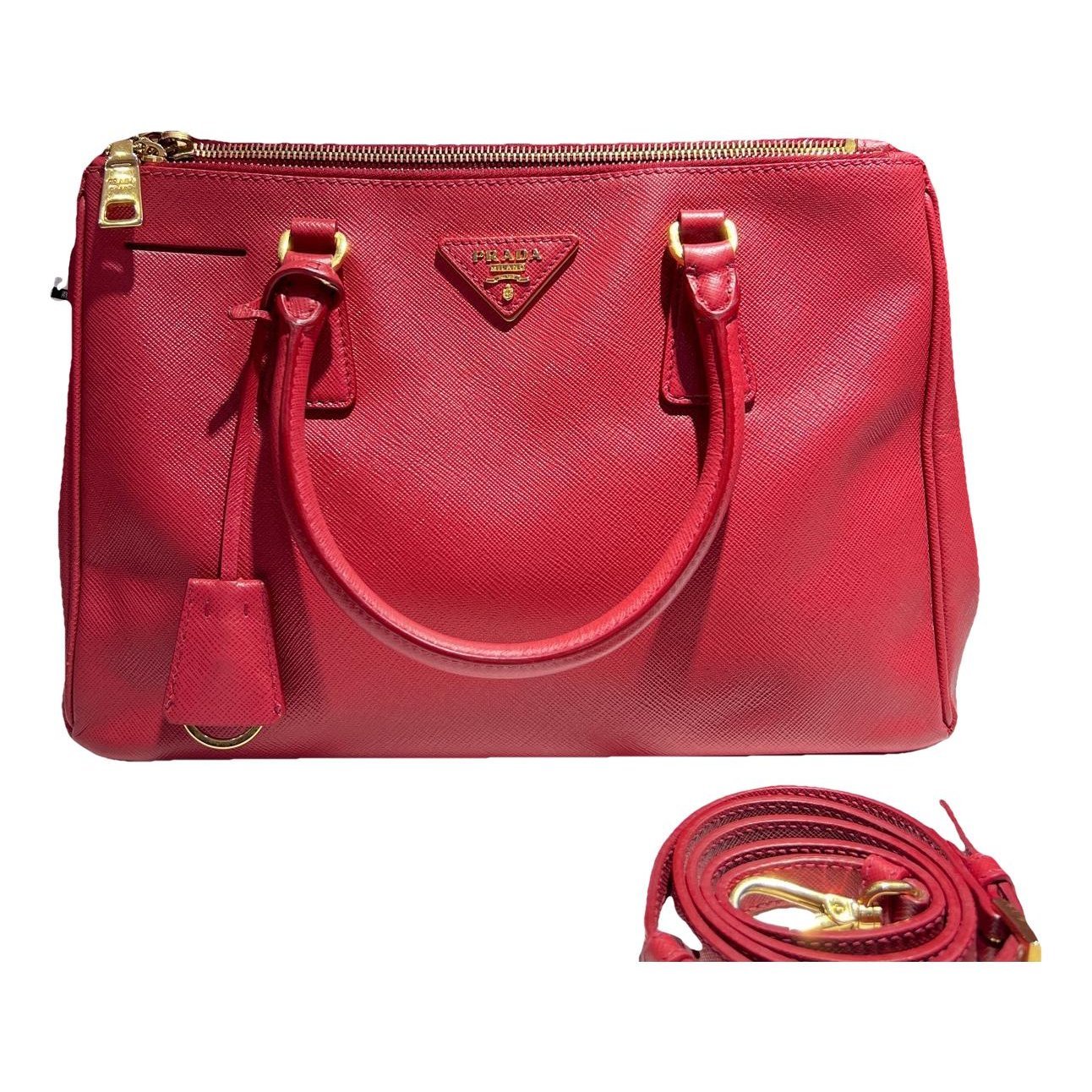 Galleria leather handbag