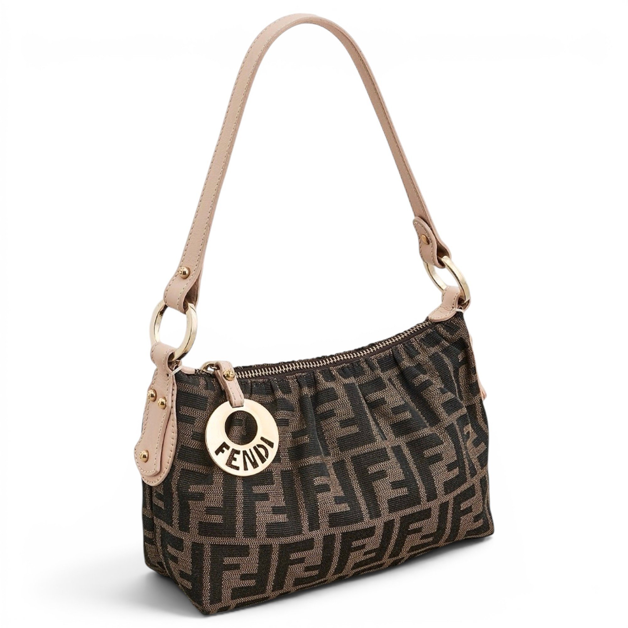 Baguette leather handbag