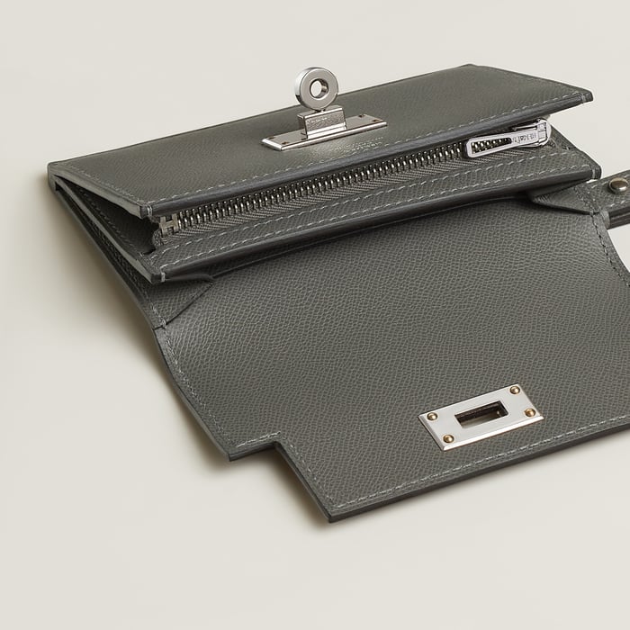Gris Meyer Kelly Pocket Slim Wallet