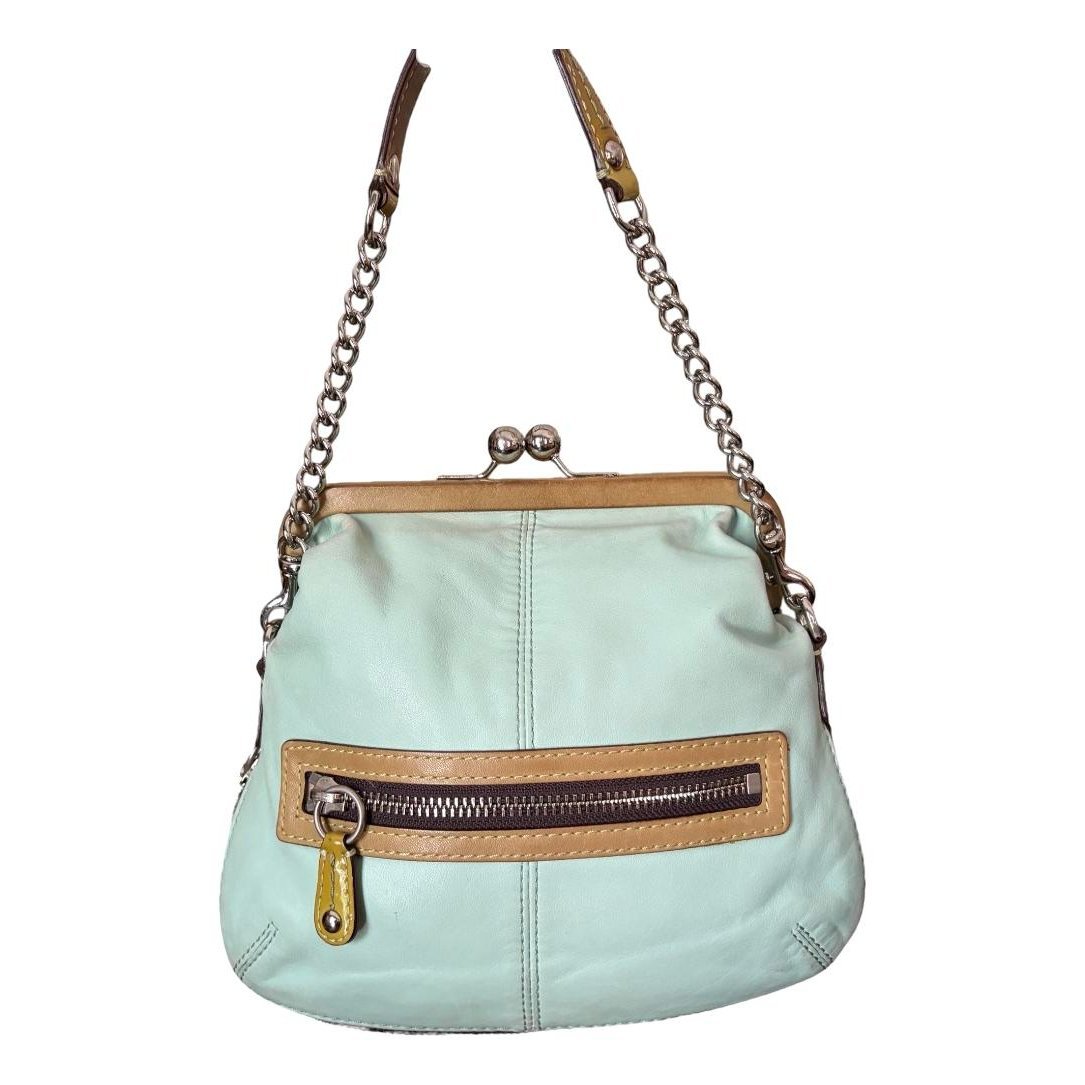 Leather handbag