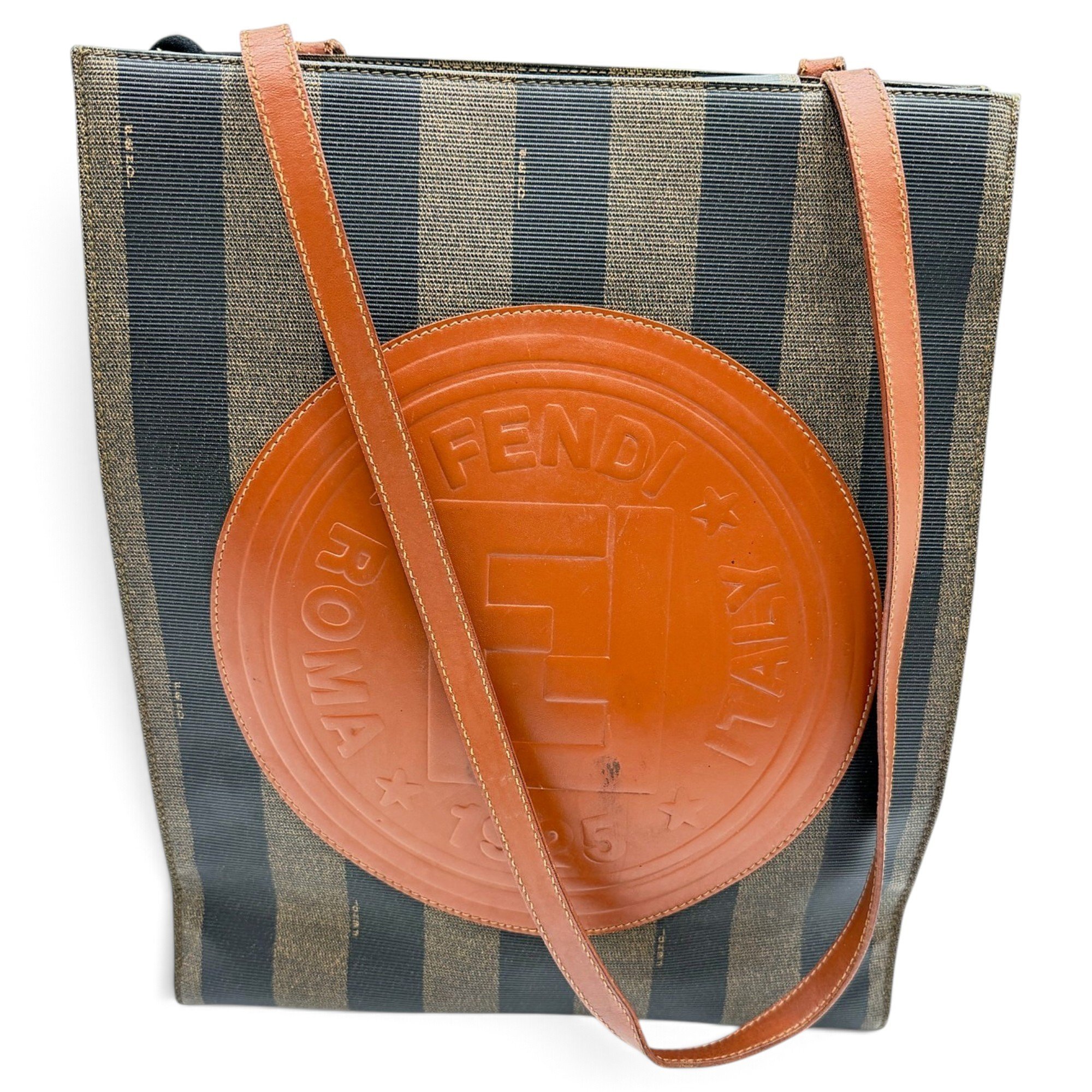 Leather tote
